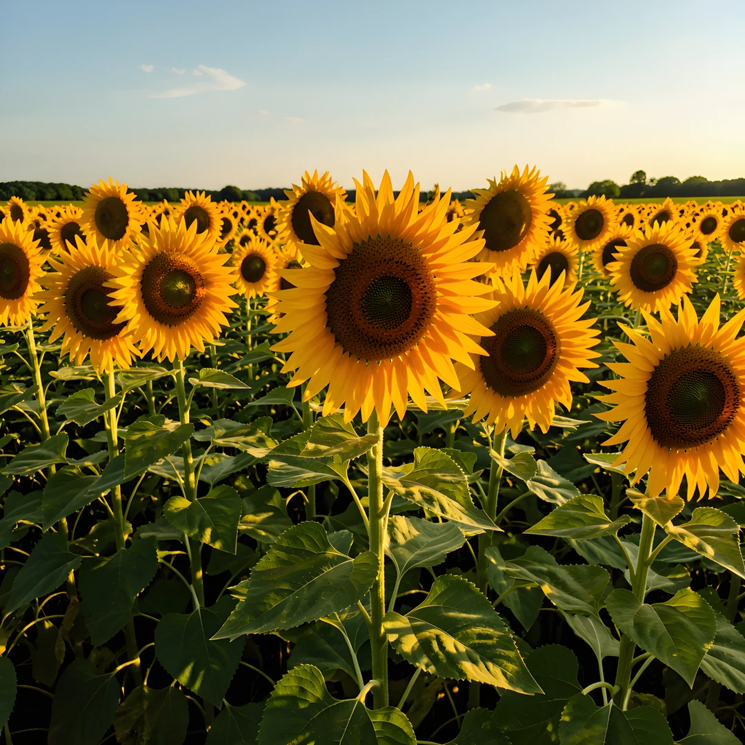 Golden Sunlit Fields