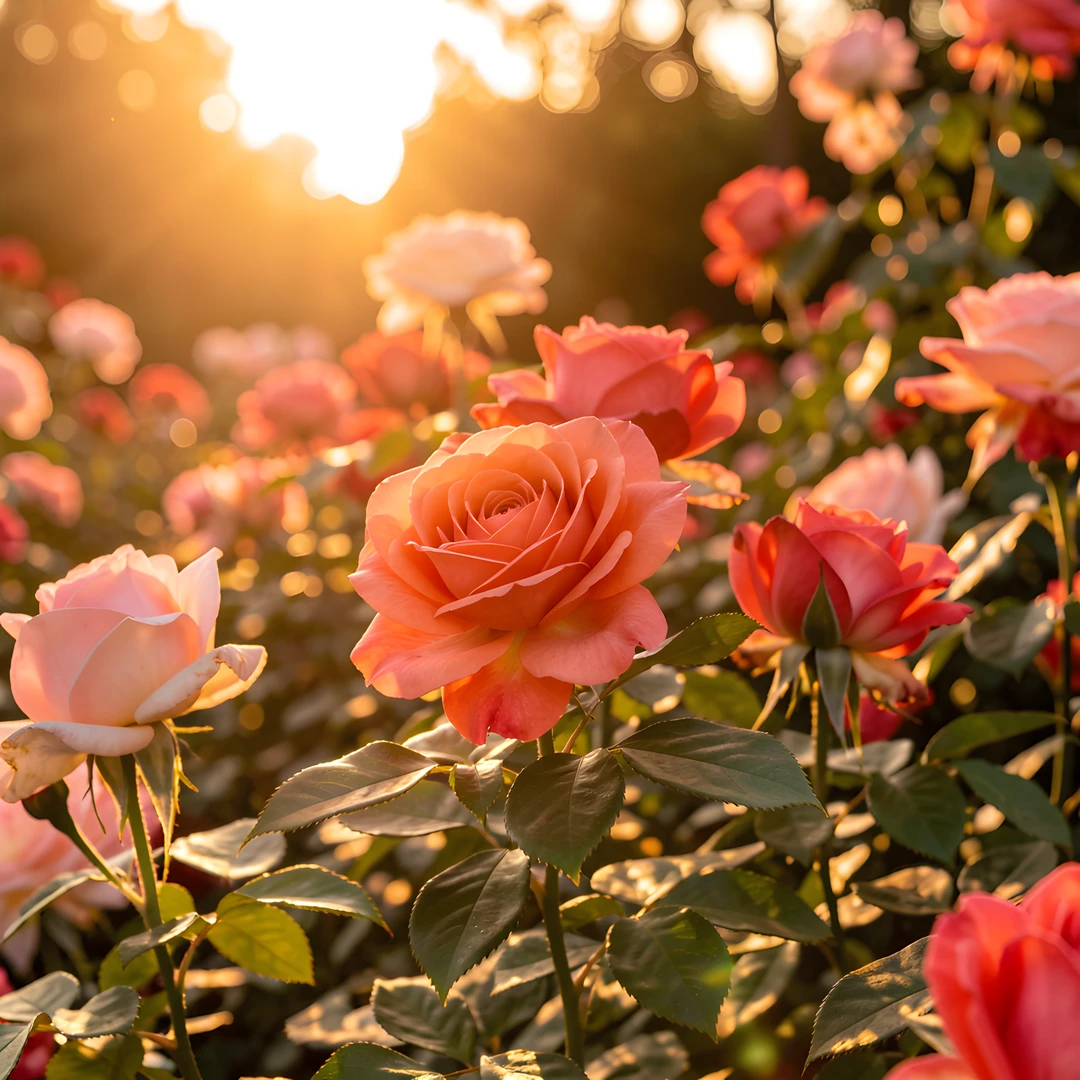 Vibrant Morning Bloom
