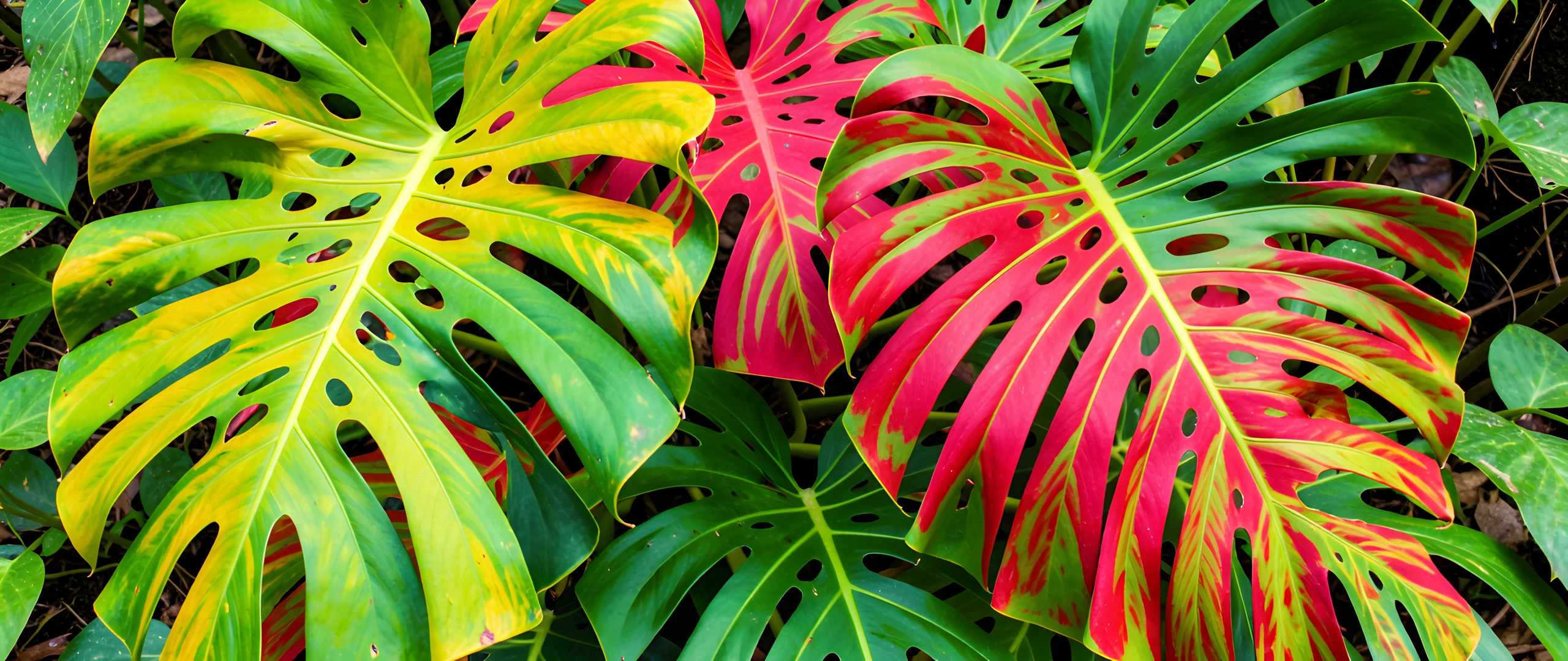 Tropical Leaf Pattern