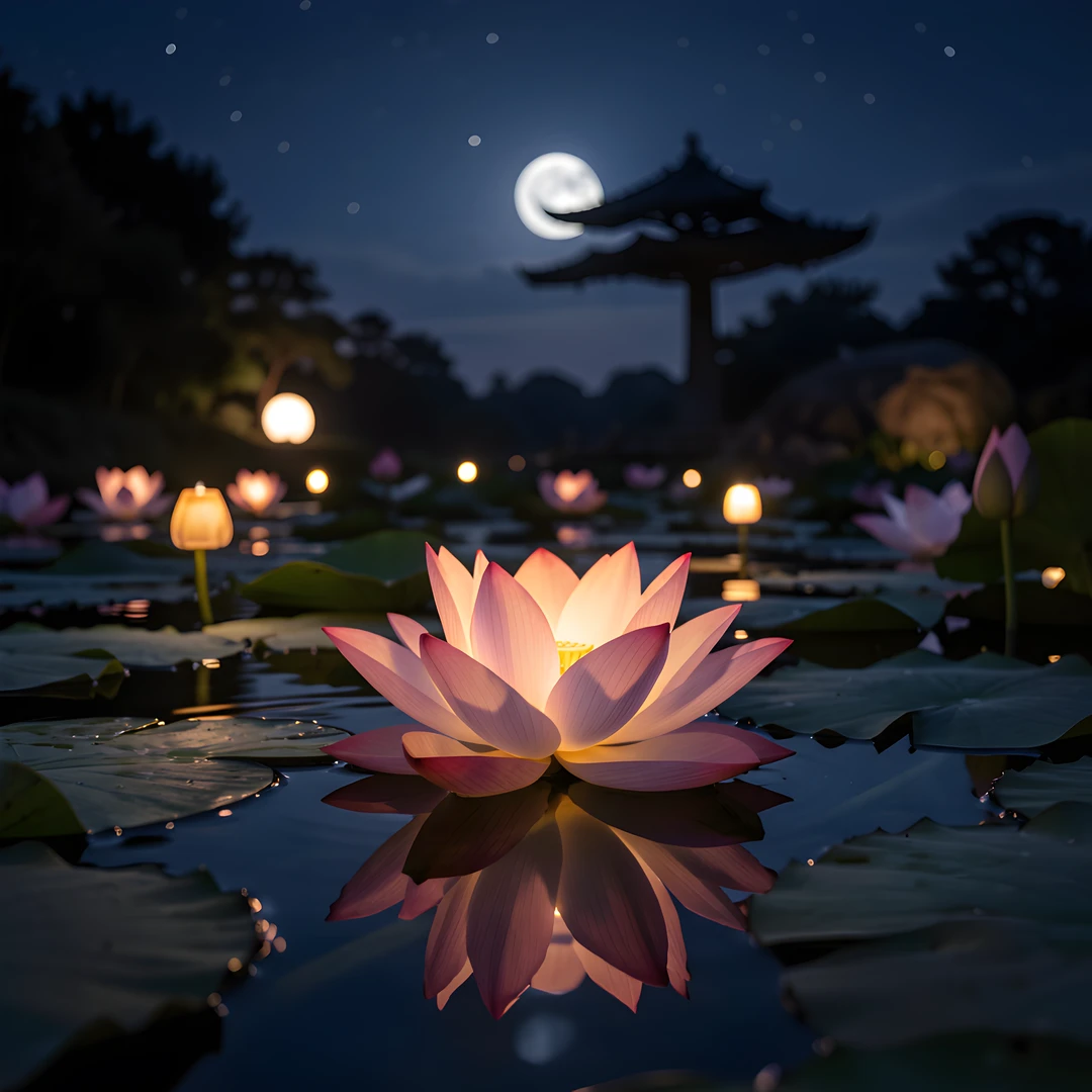 Water Lotus Bloom