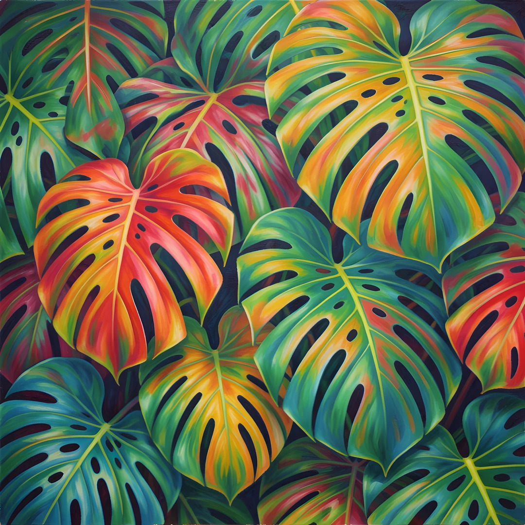 Tropical Leaf Study