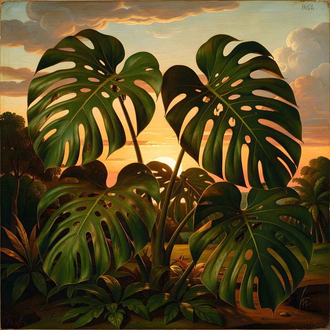 Tropical Leaf Pattern
