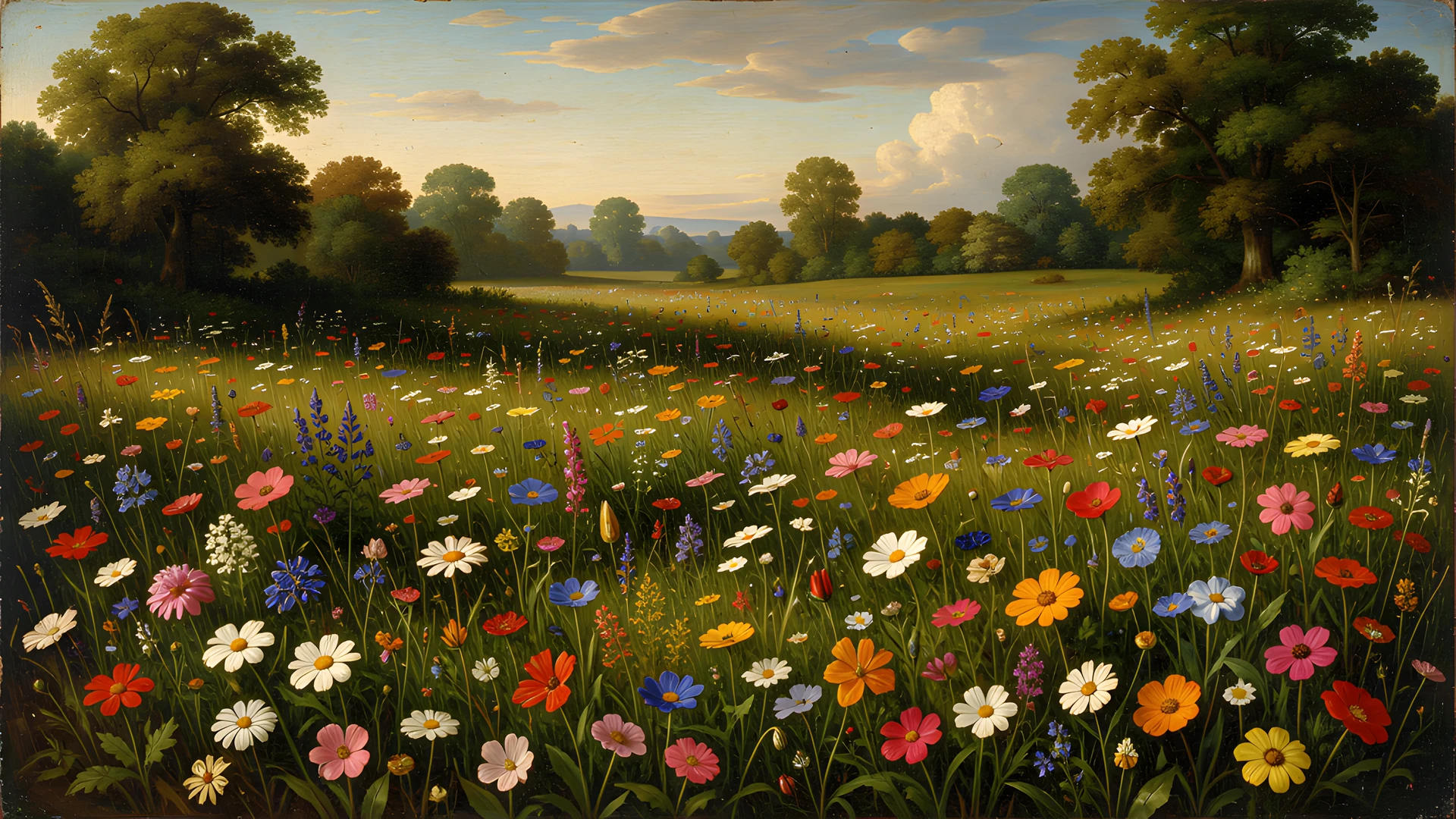 Dutch Field Blooms