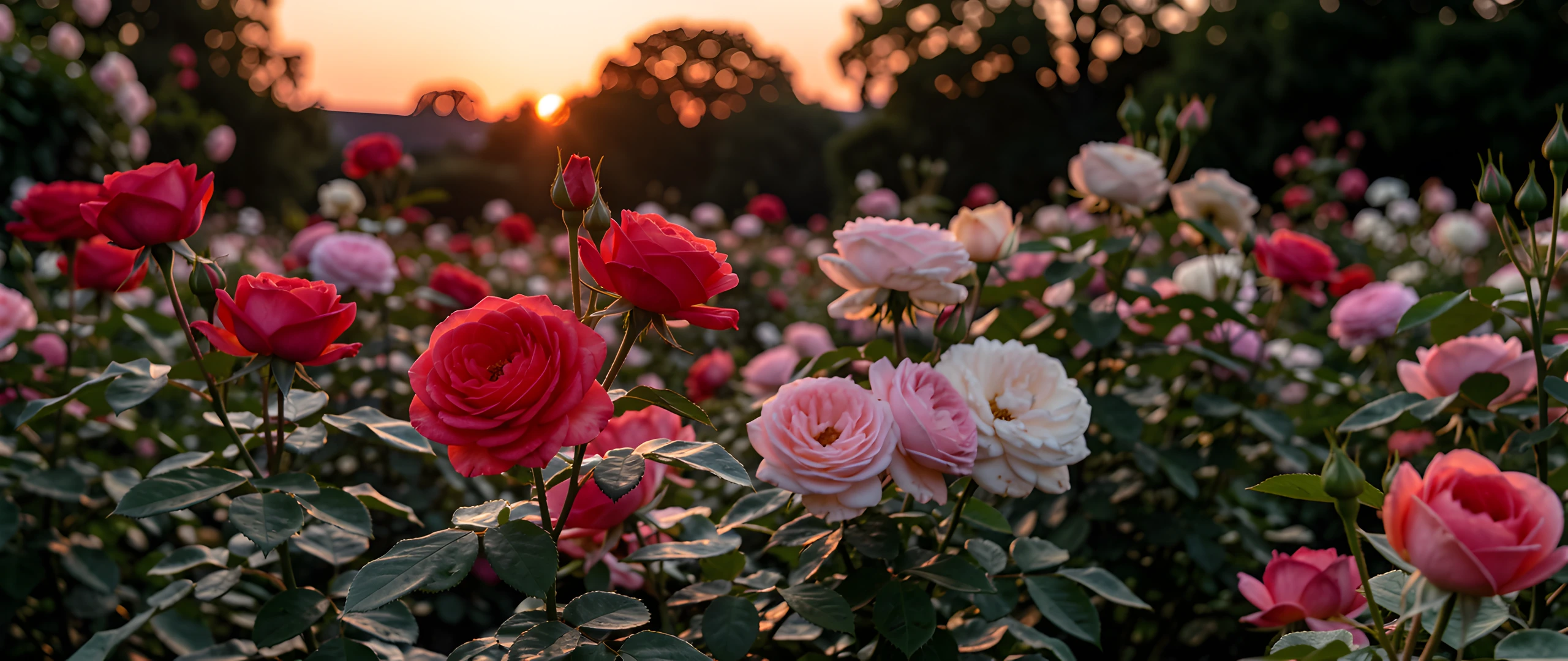 Garden Rose Sunset