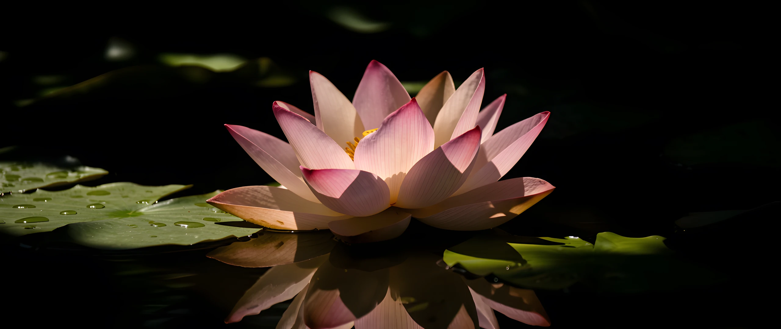 Lotus Water Scene