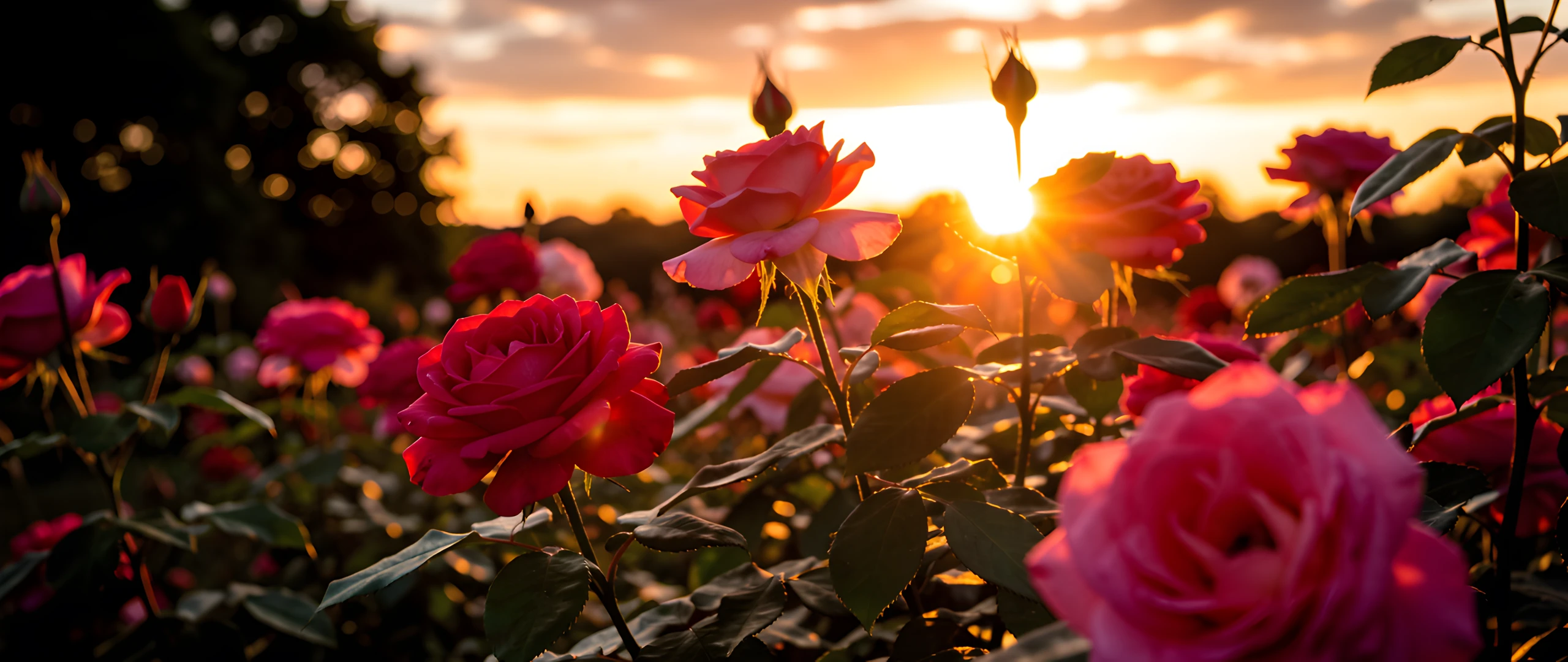 Rose Sunset Garden
