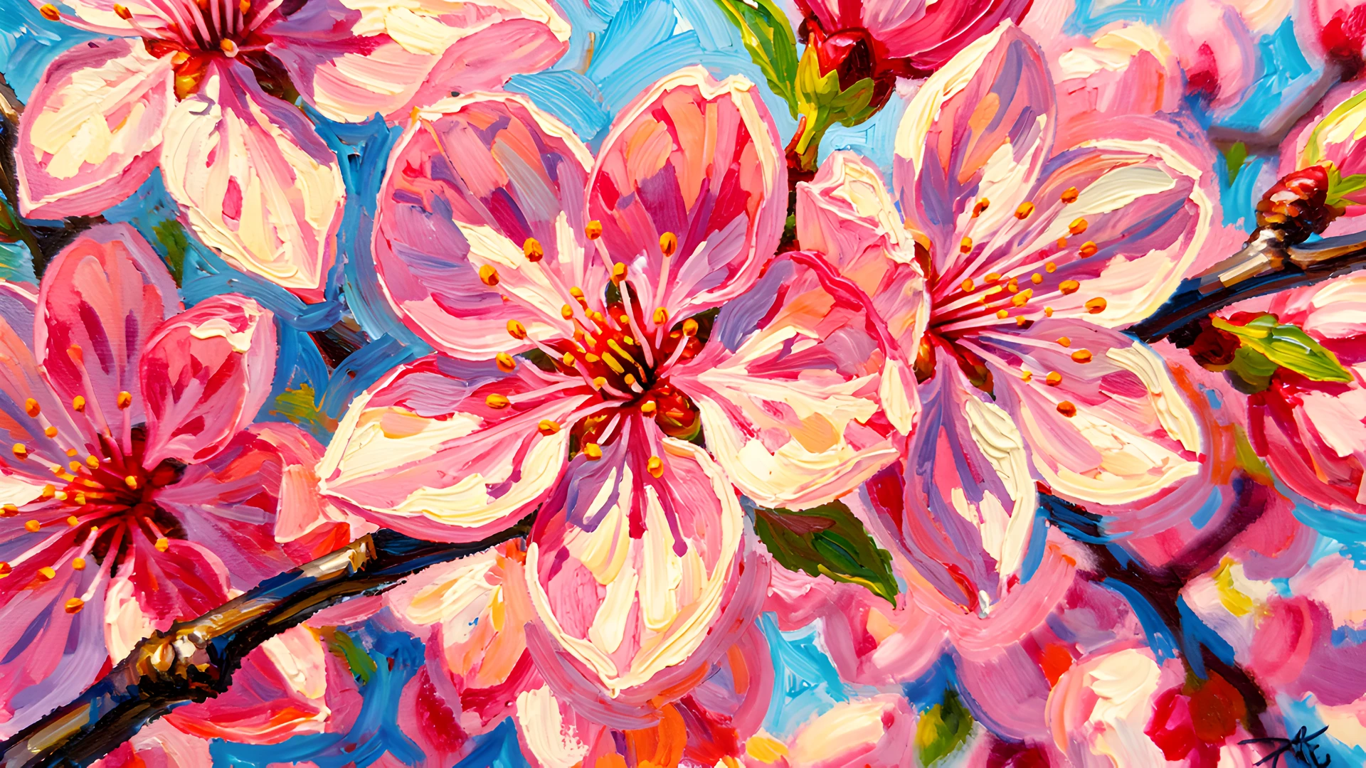 Cherry Blossom Brush