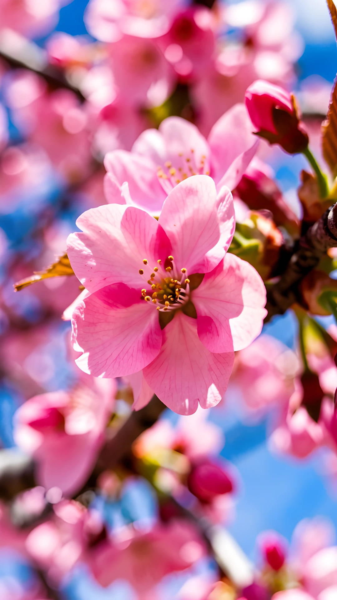 Cherry Blossom Closeup