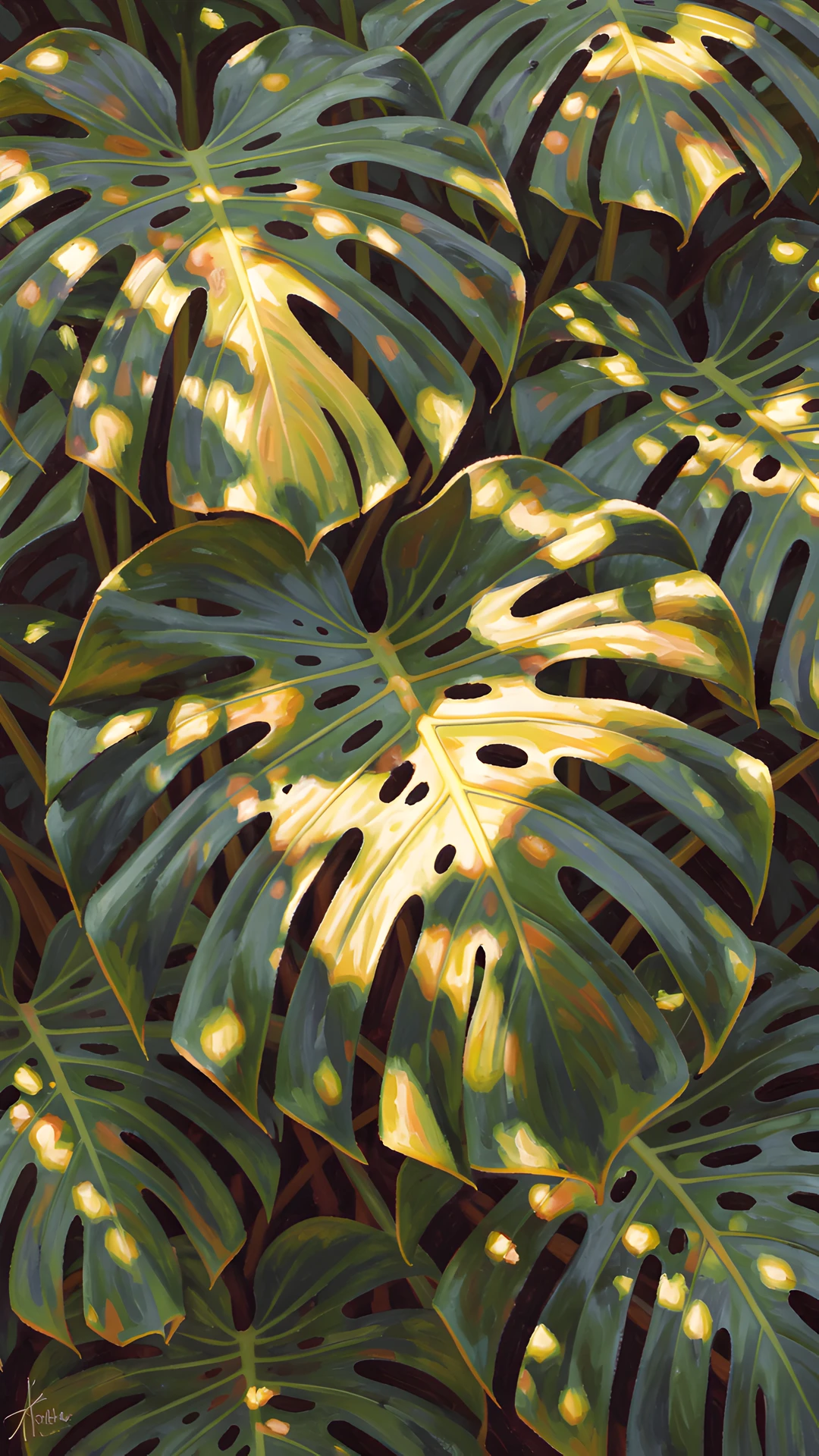 Tropical Leaf Patterns