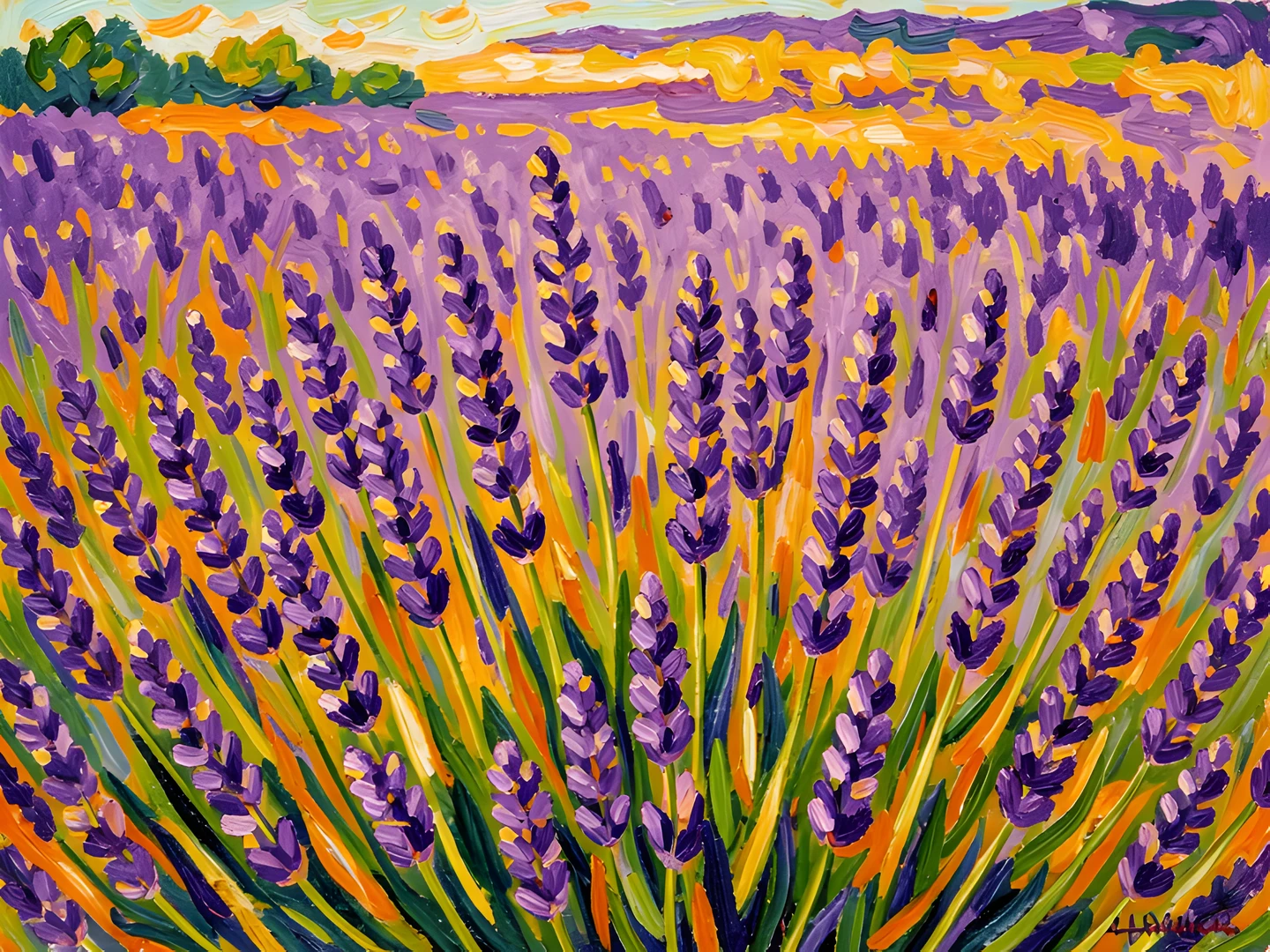 Lavender Field Dream