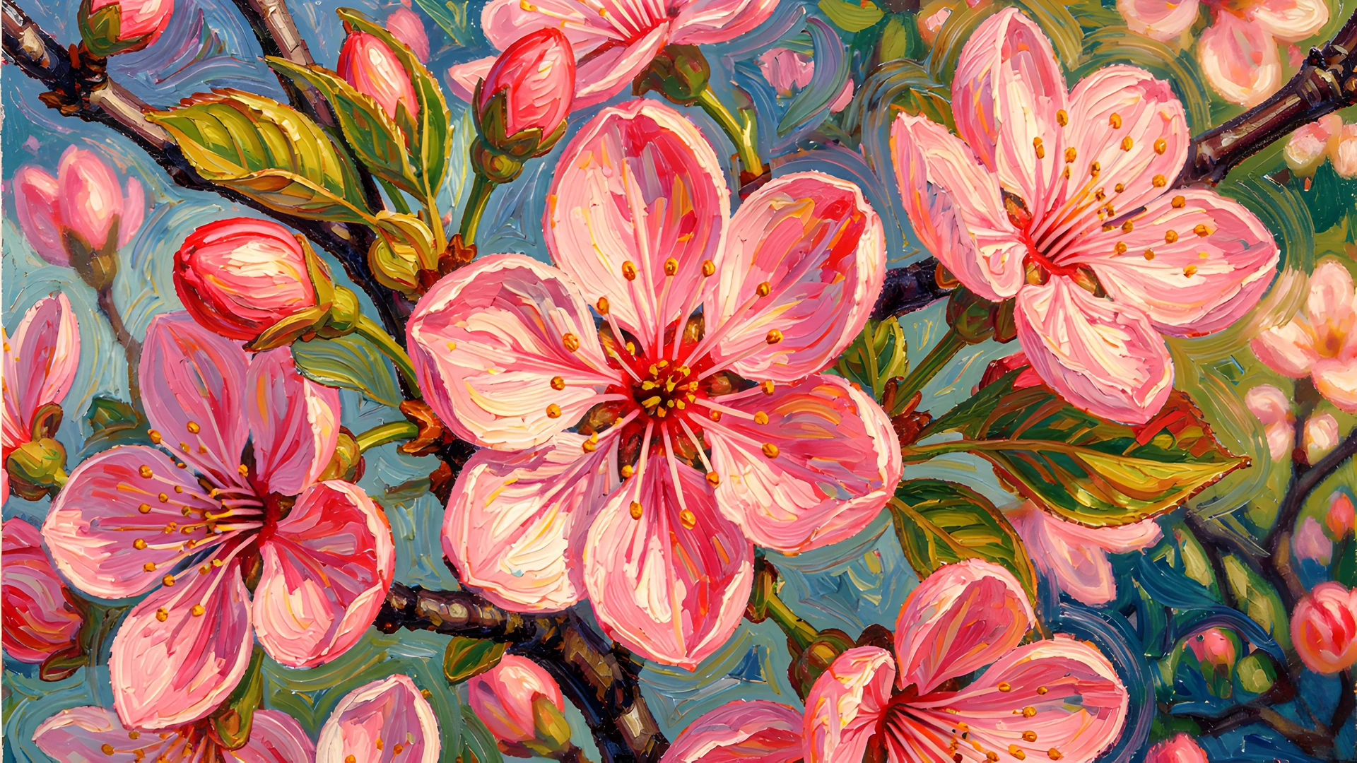 Cherry Blossom Brush