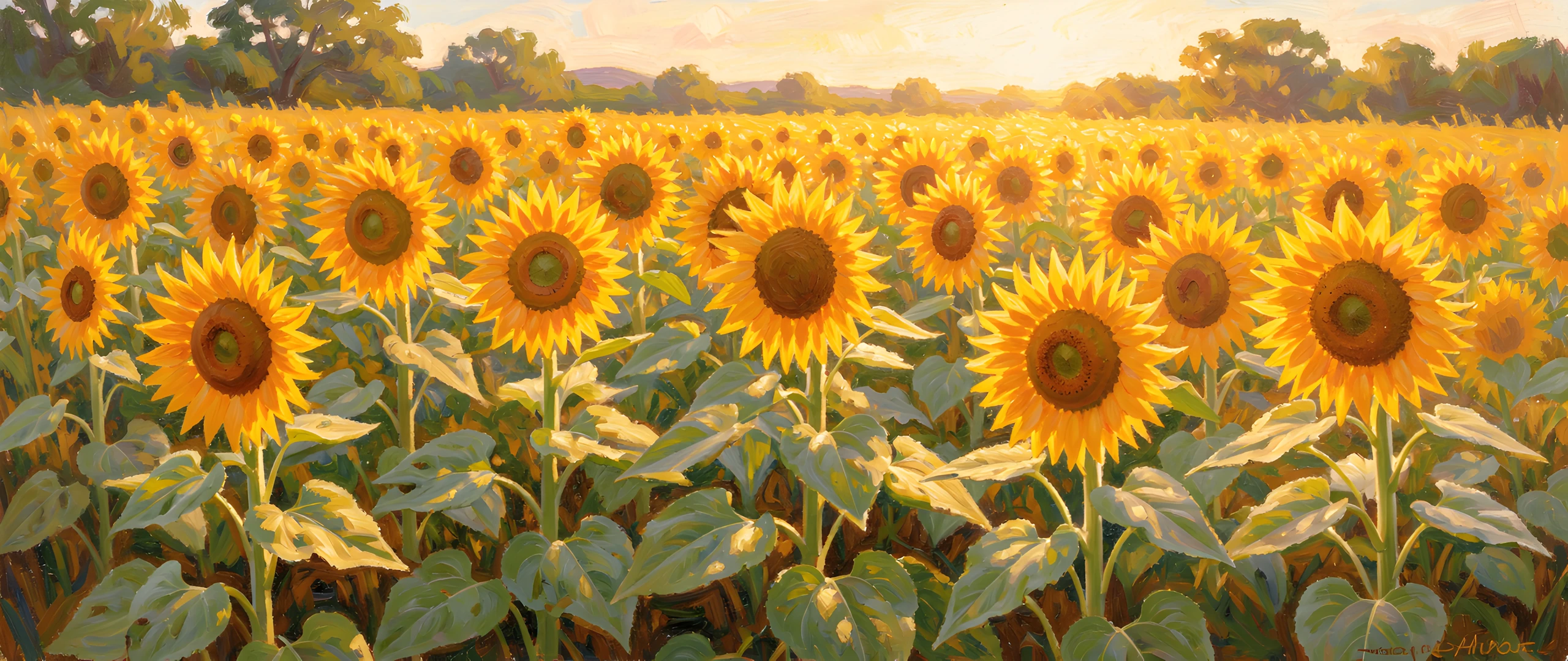 Sunflower Field Dream