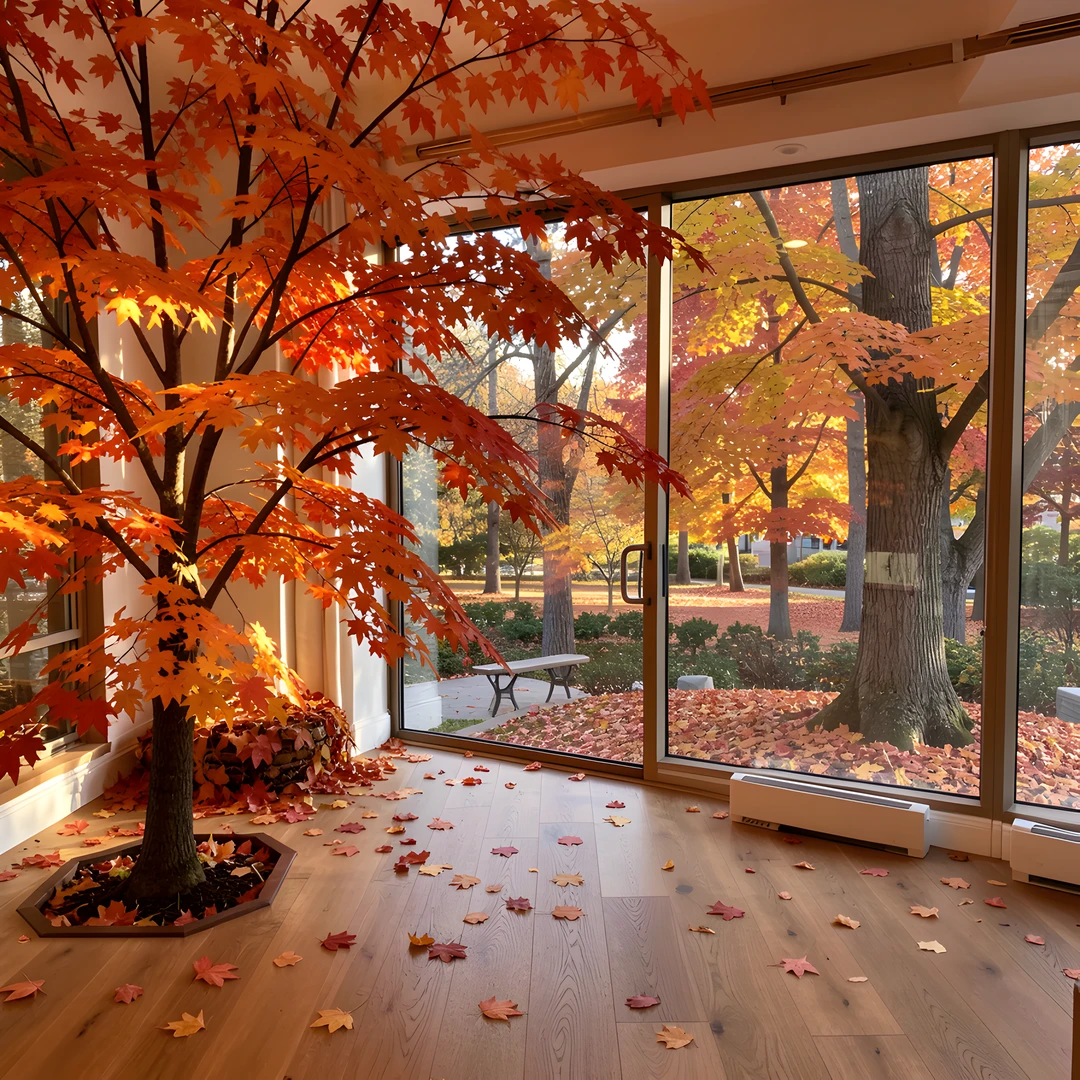 Golden Maple Leaves