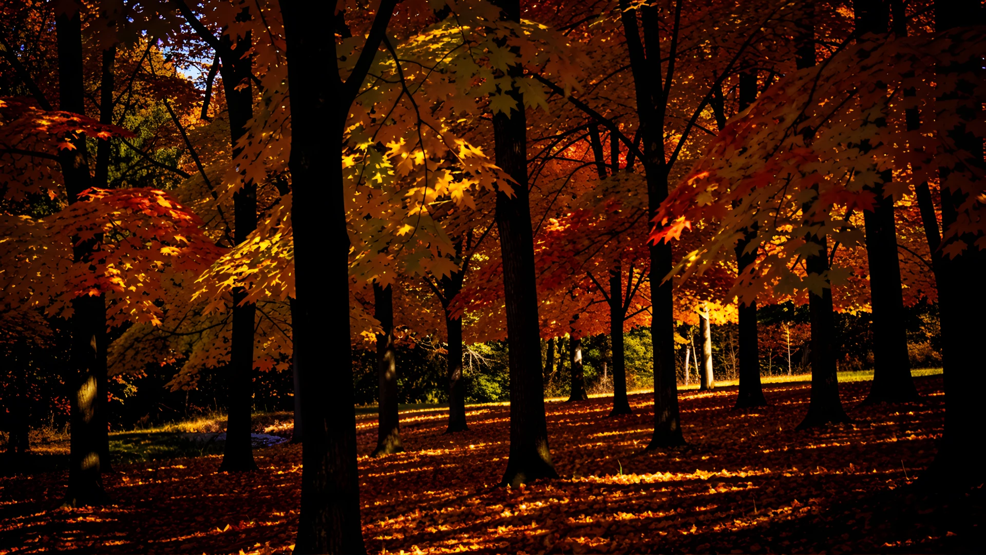 Golden Maple Grove