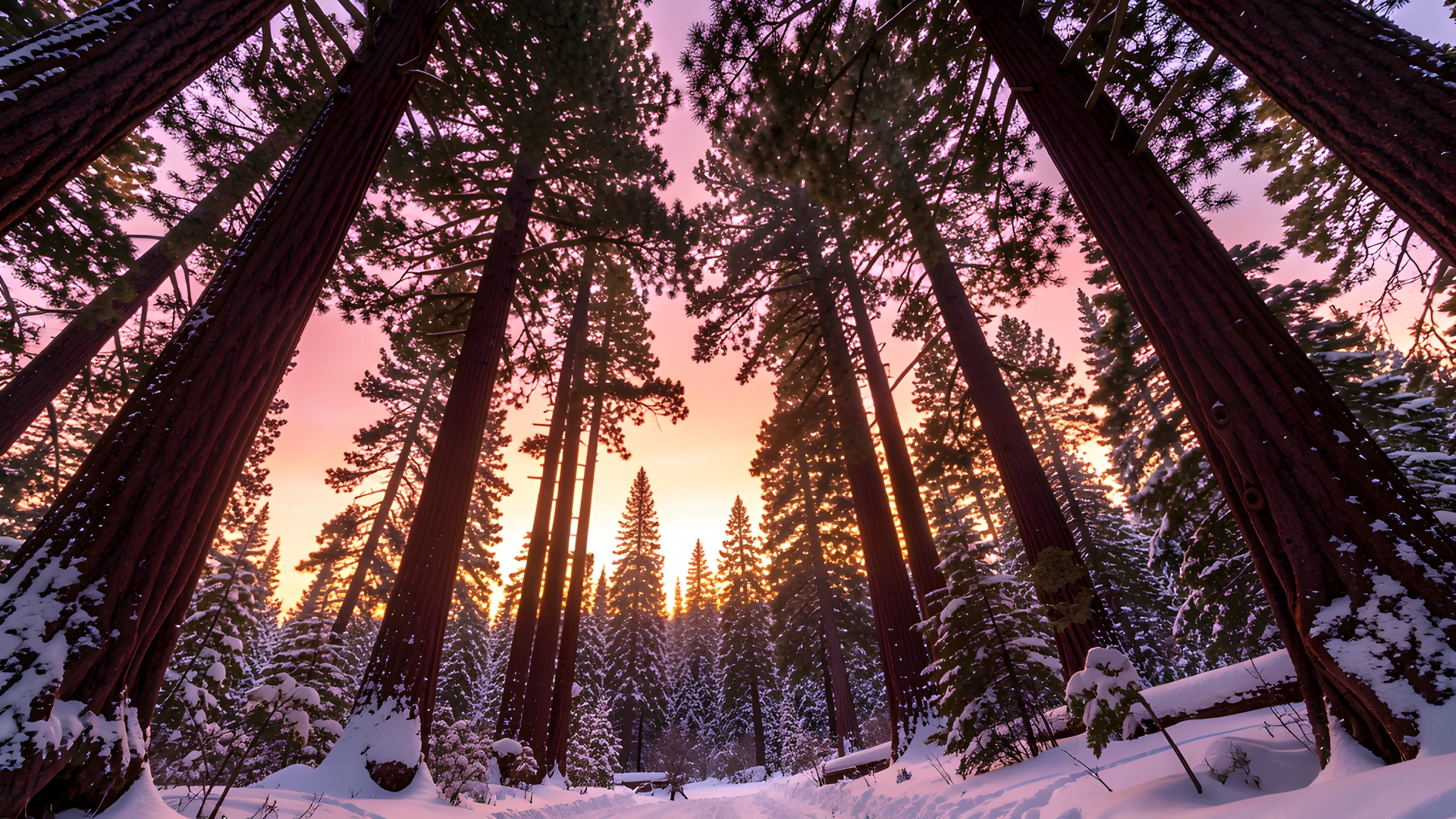 Redwood Morning Glow