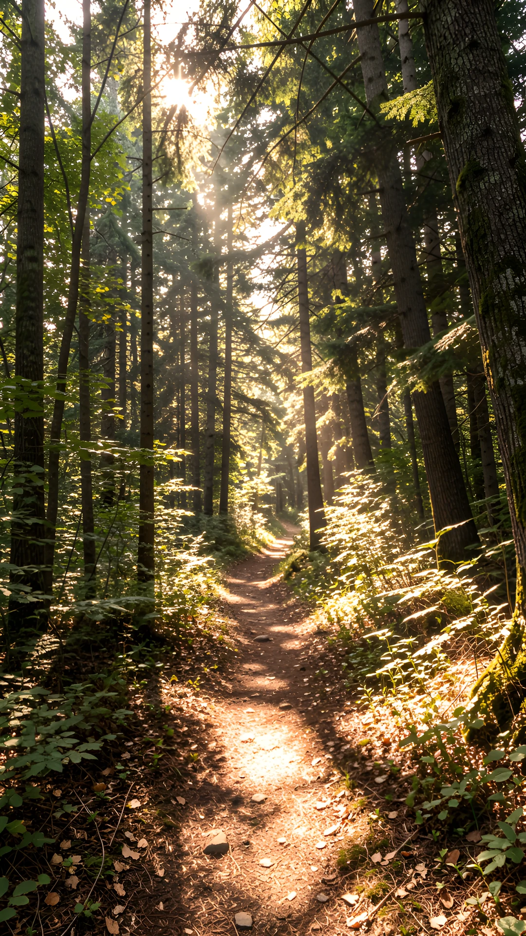 Woodland Morning Glow