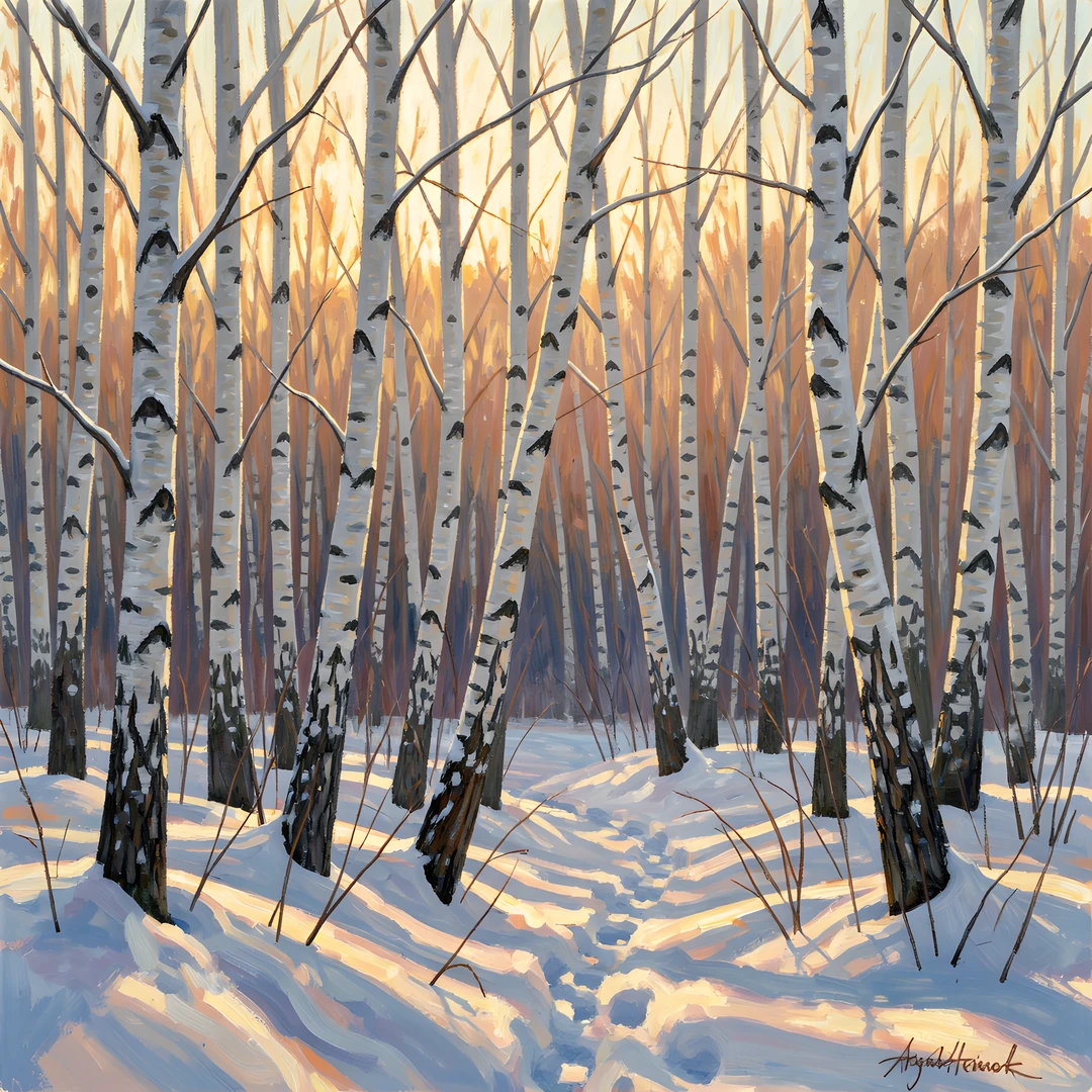 Forest Morning Glow