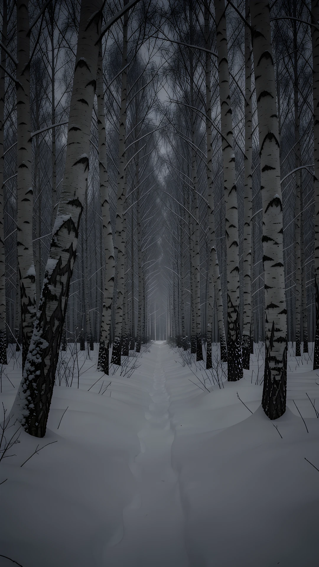 Frosted Trees