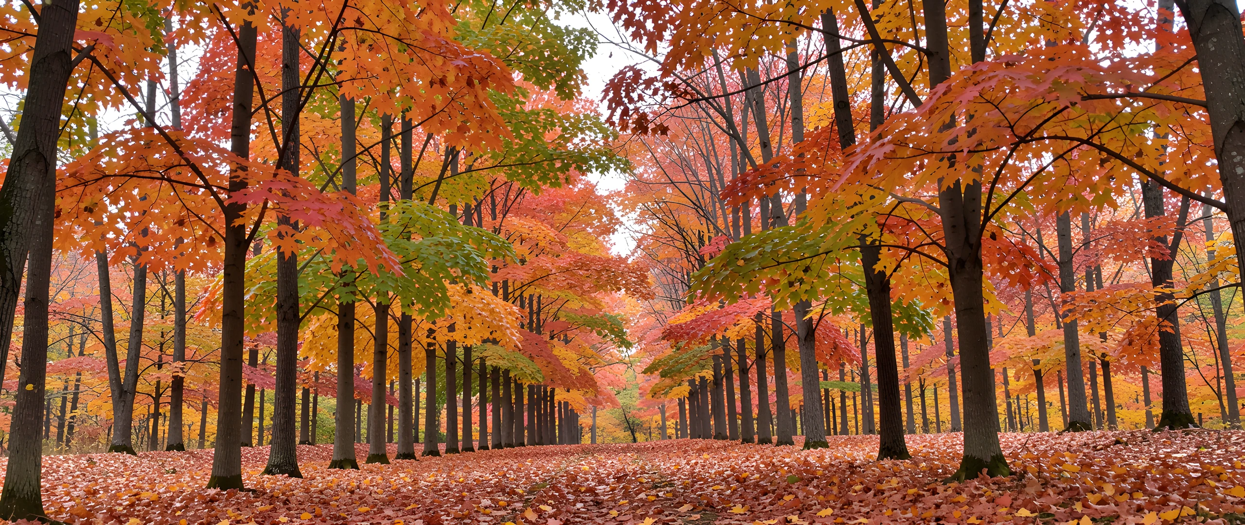 Golden Maple Leaves