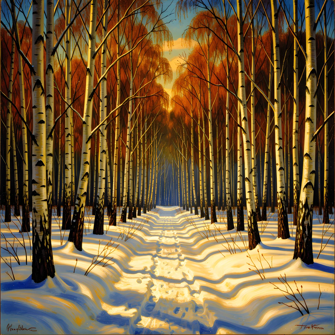 Woodland Scene Forest