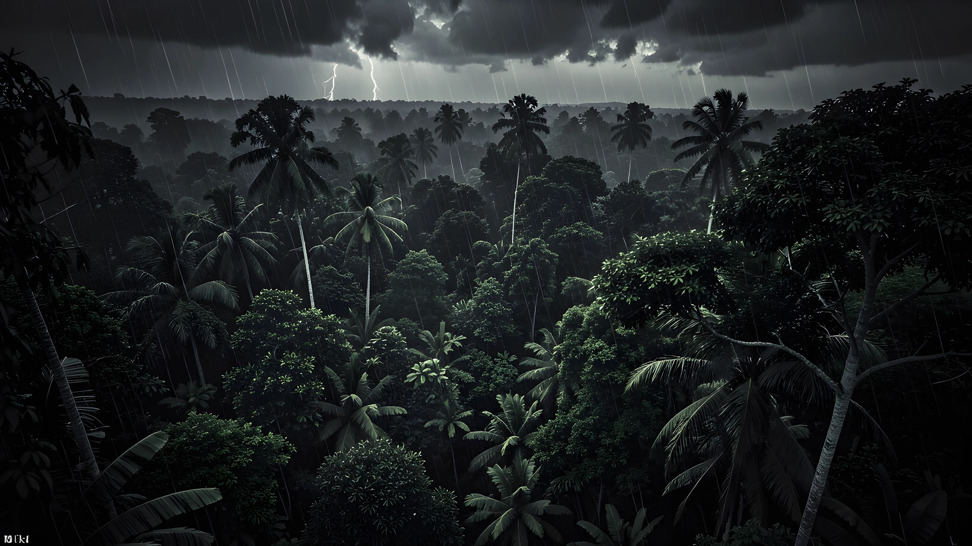 Dark Jungle Skies