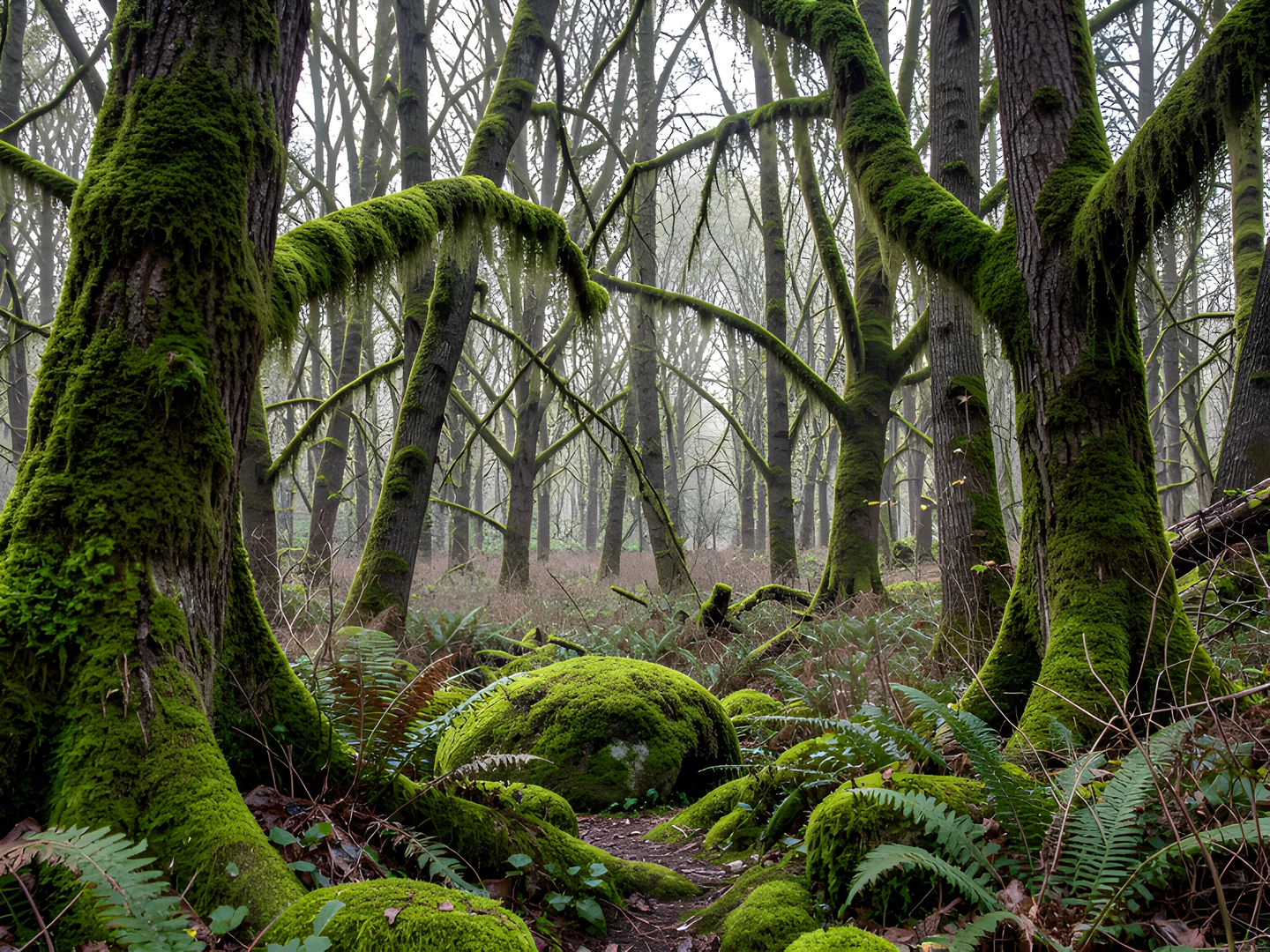 Misty Ancient Glen
