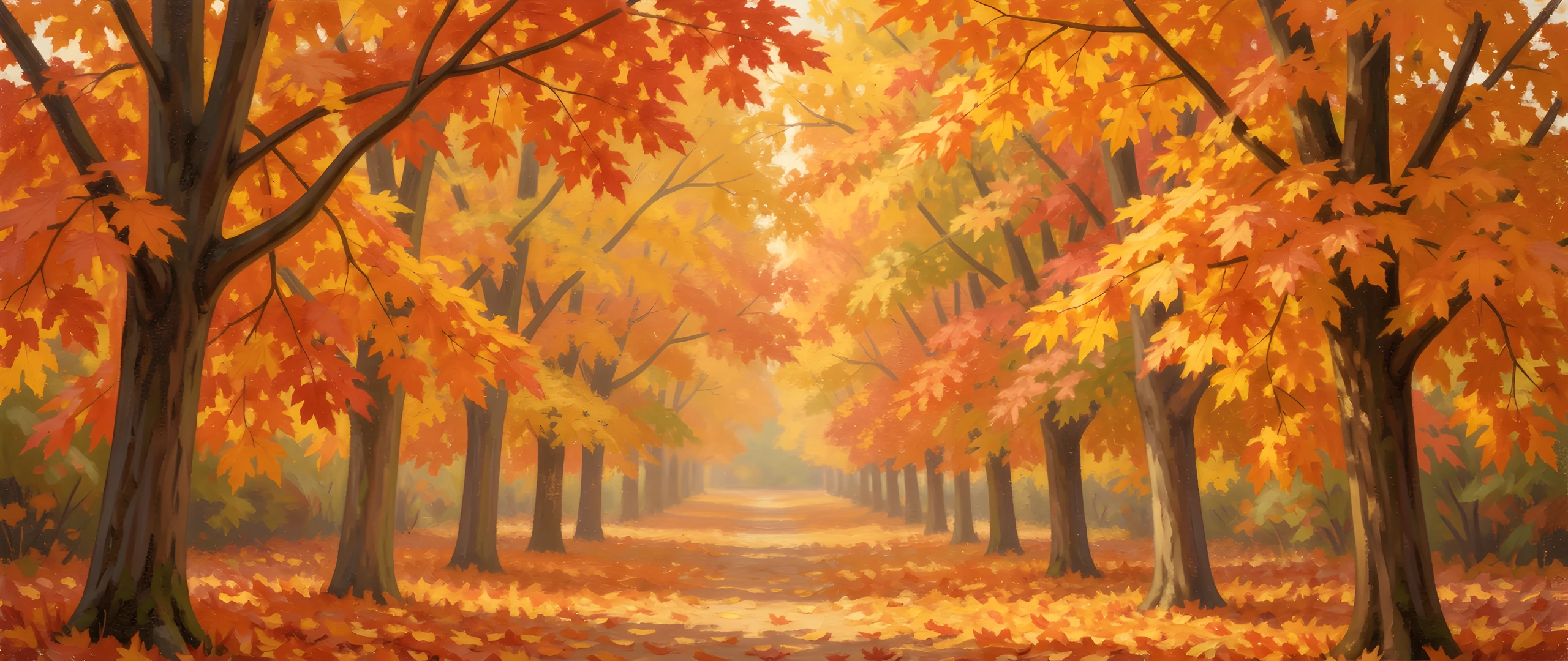 Golden Maple Glow