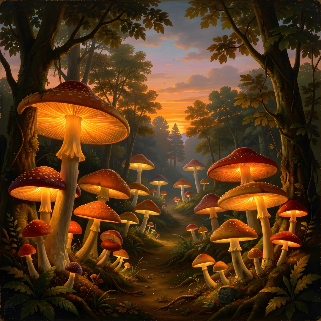 Mushroom Forest Dreams