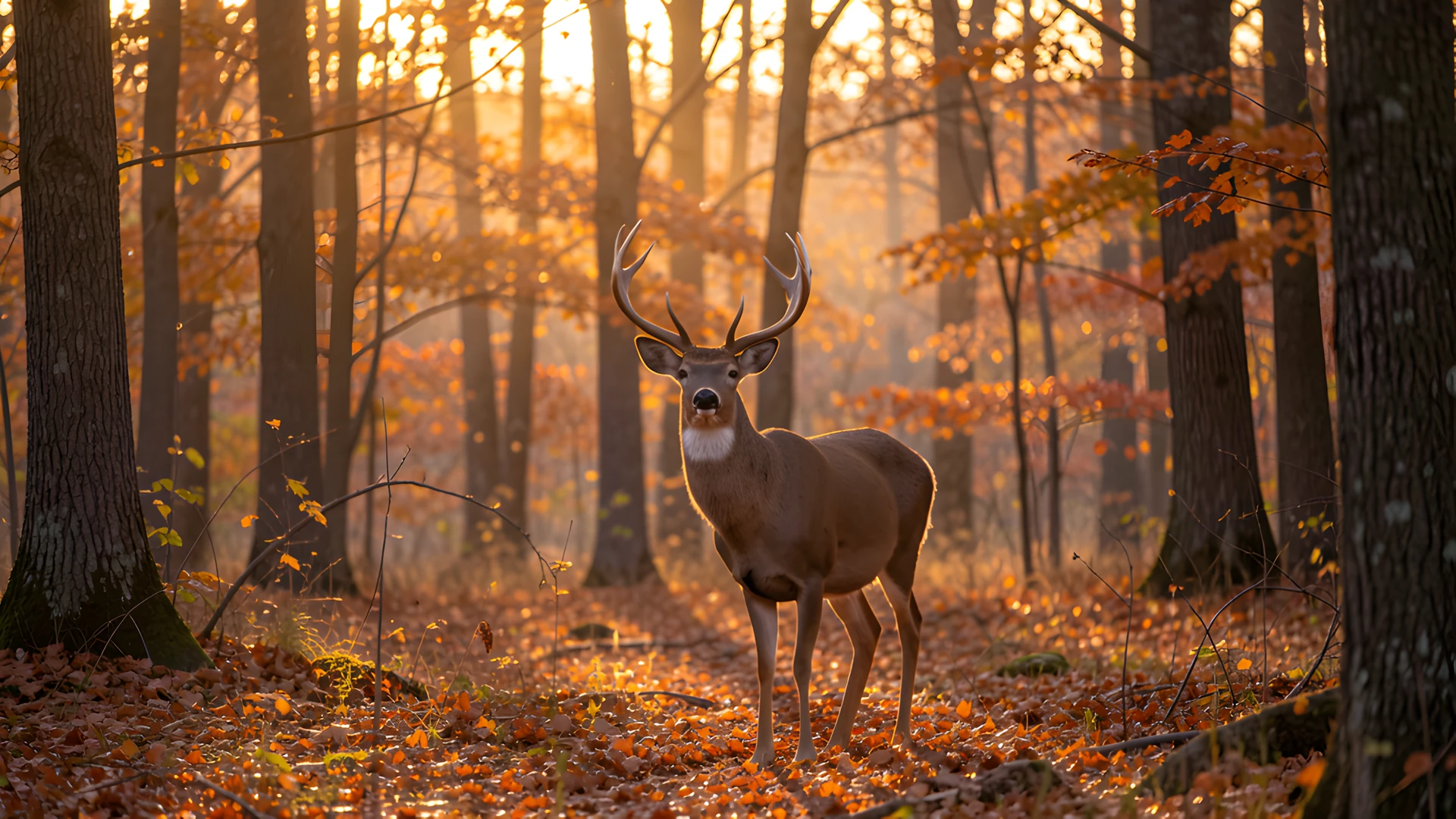 Golden Forest Dawn