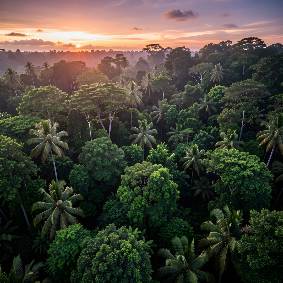 Tropical Sunset Haze