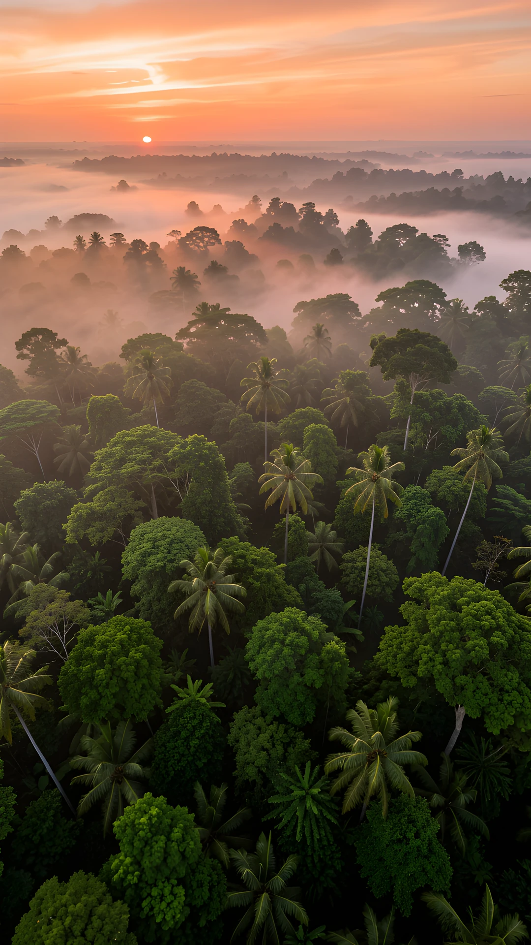Tropical Jungle Twilight