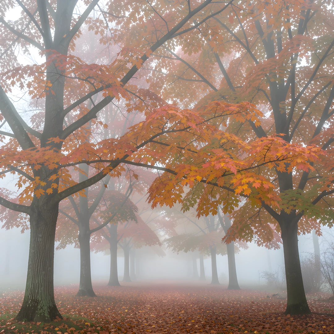 Golden Maple Leaves