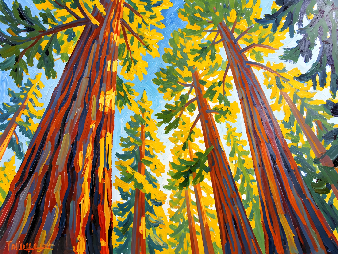 Impressionist Forest