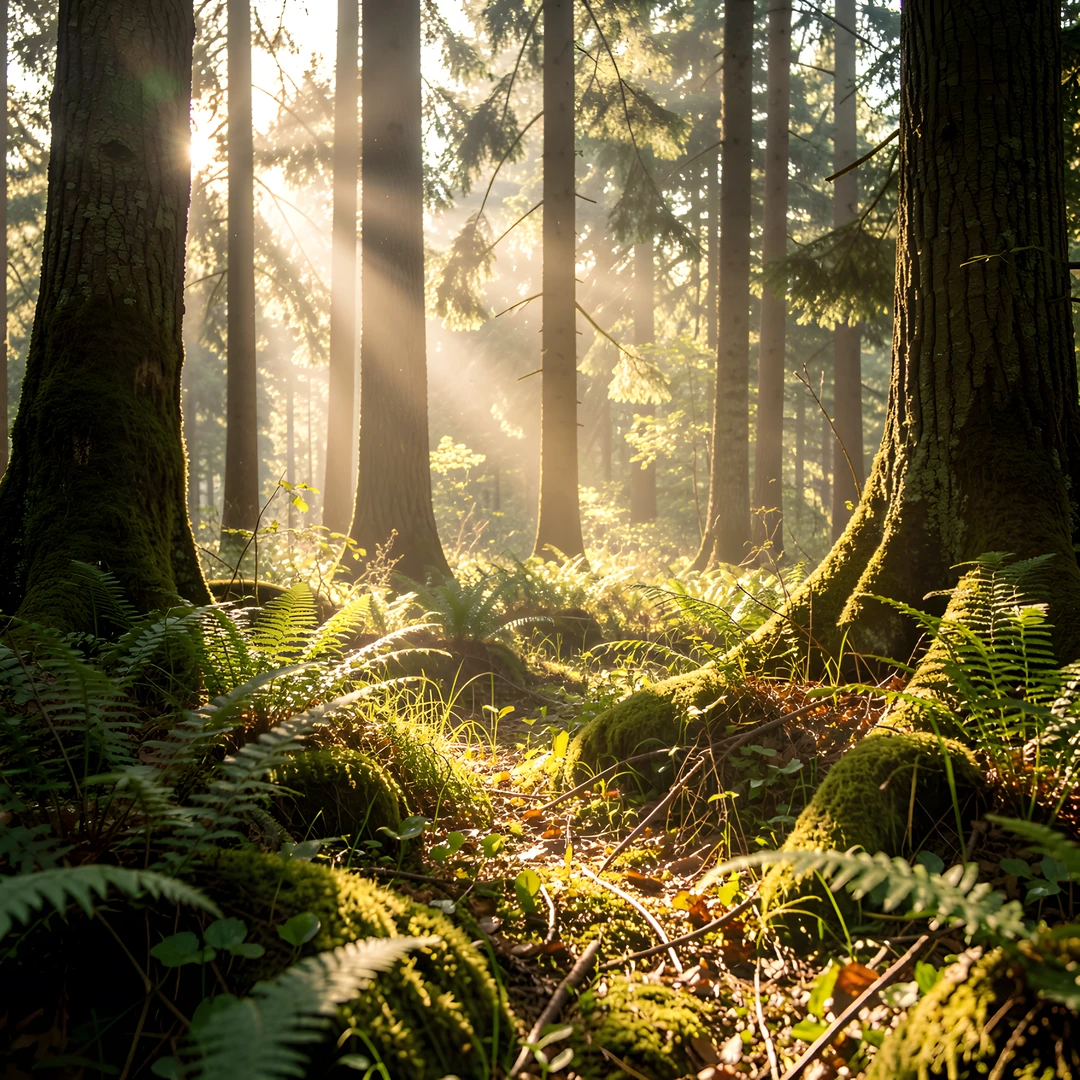 Dawn Forest Glow