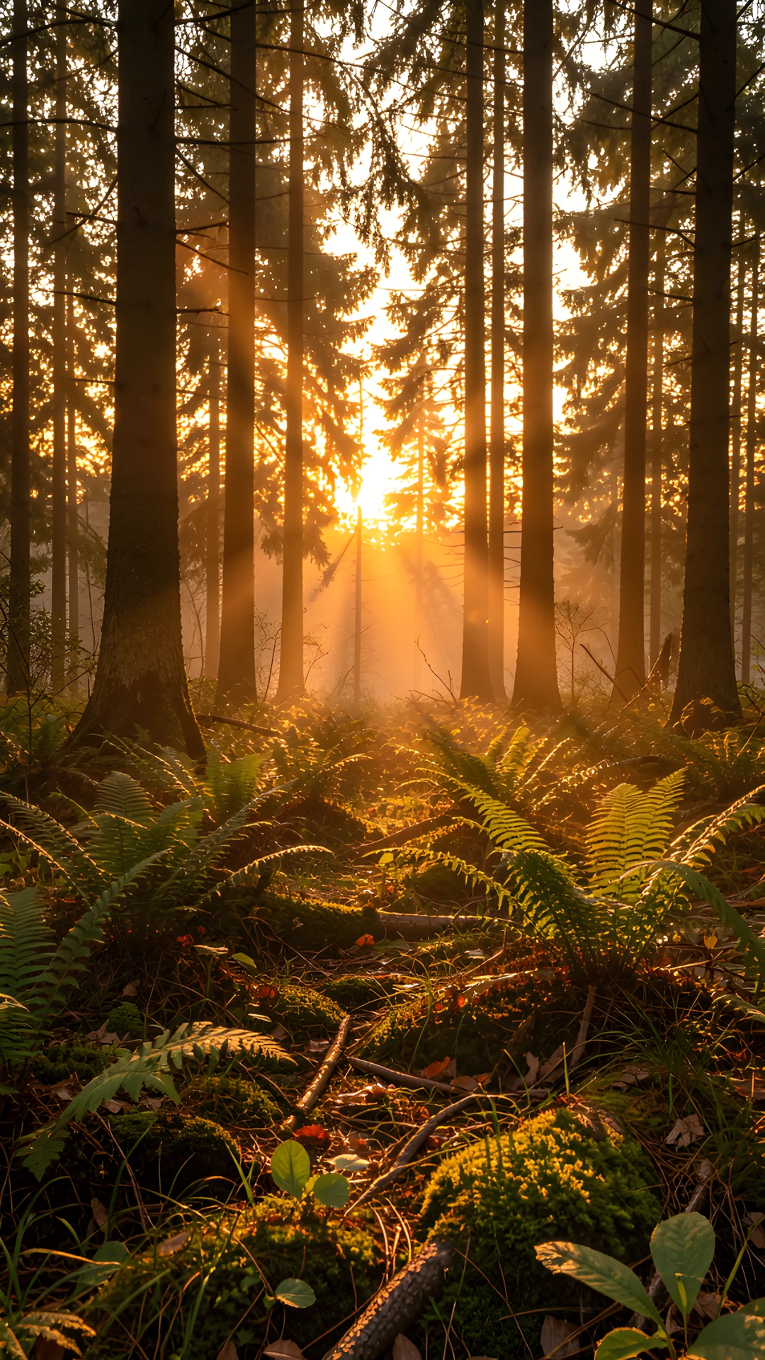 Golden Forest Glow
