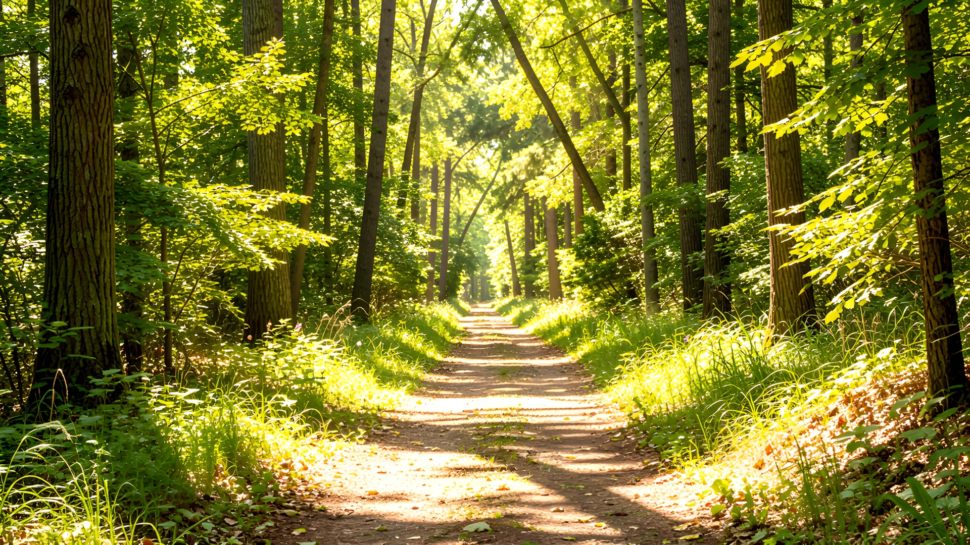Woodland Morning Glow