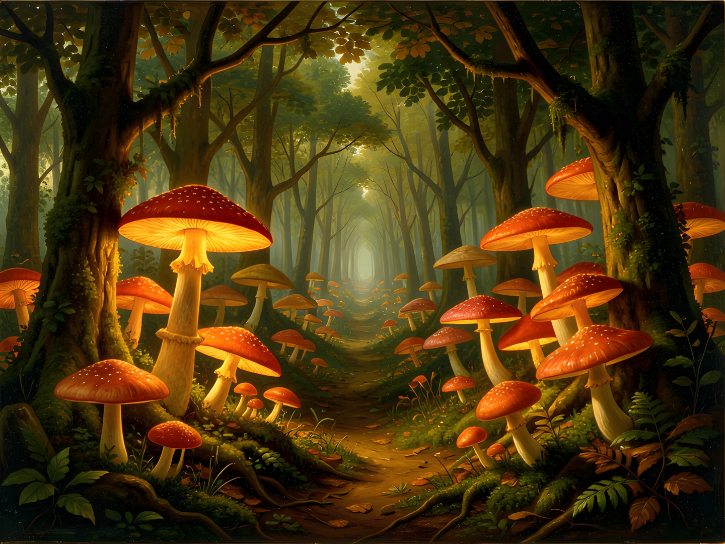 Mushroom Forest Dreams