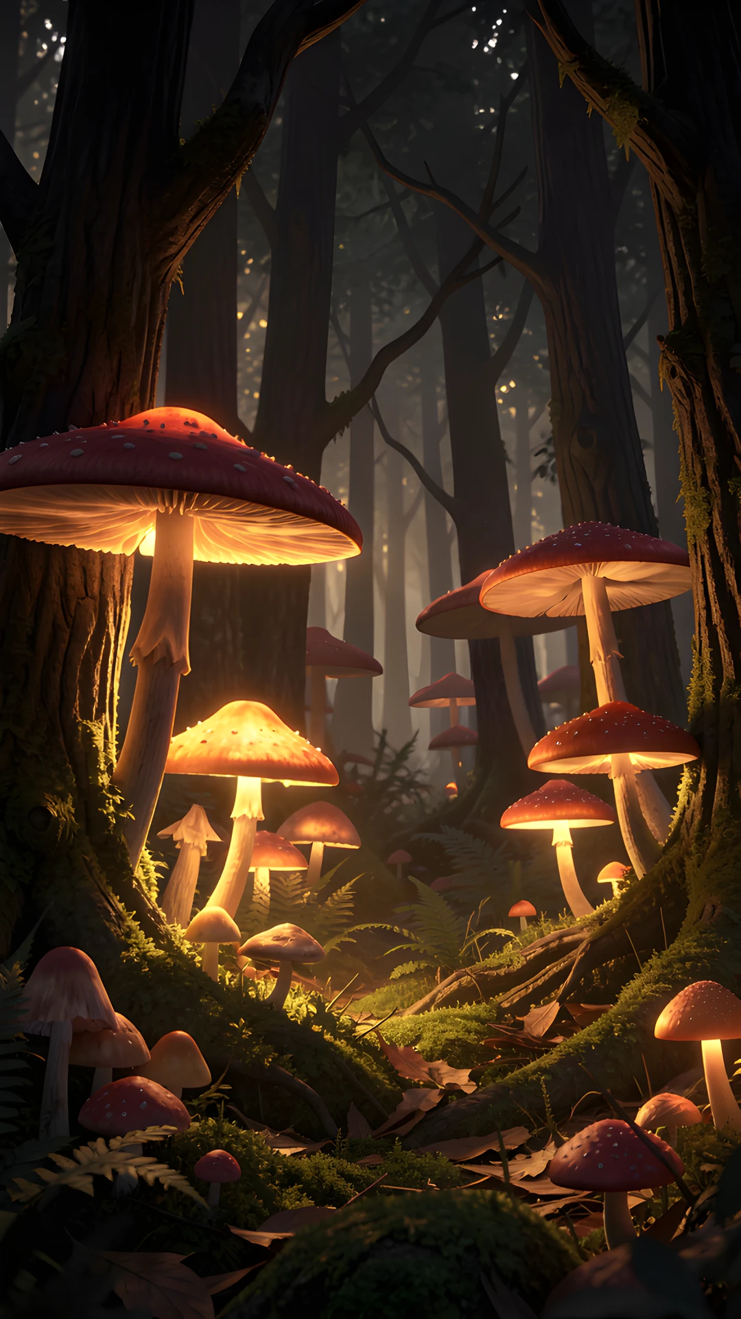 Mushroom Forest Glow