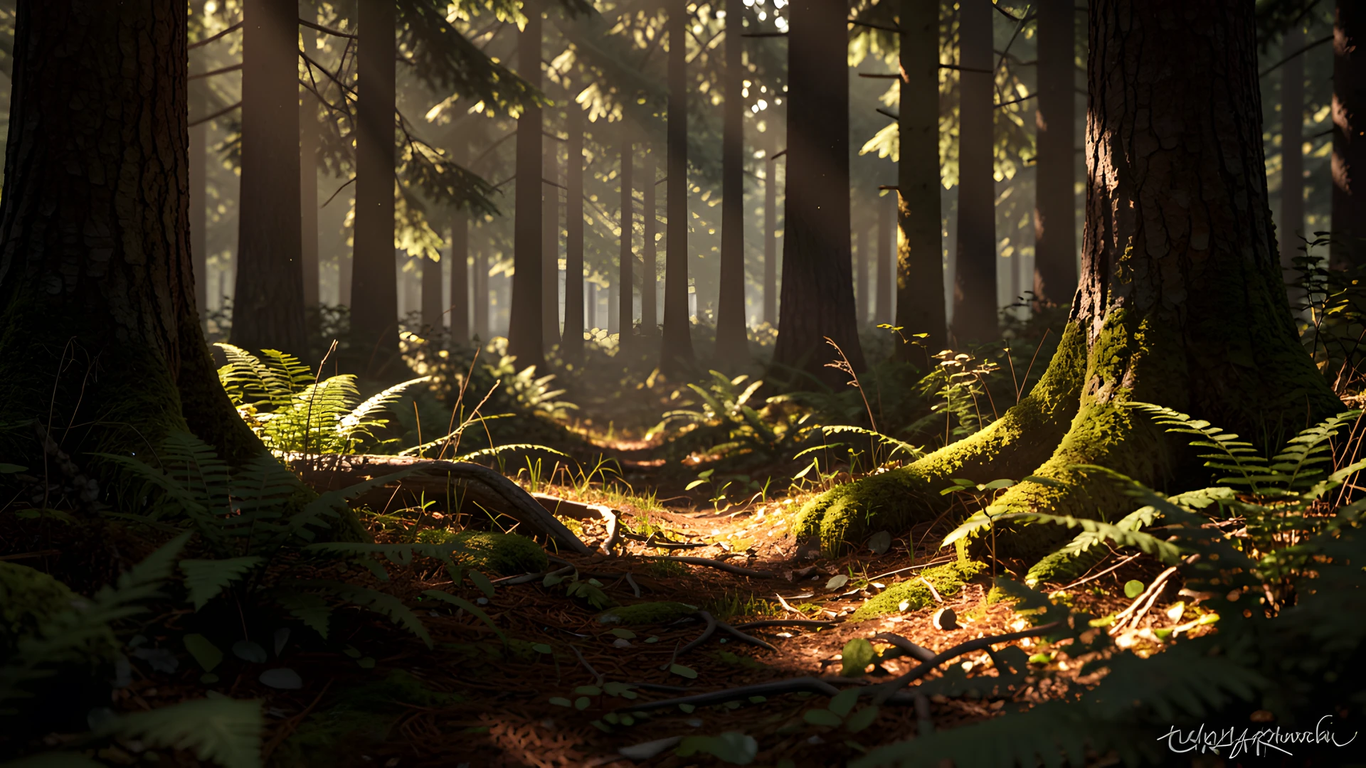 Dark Forest Floor