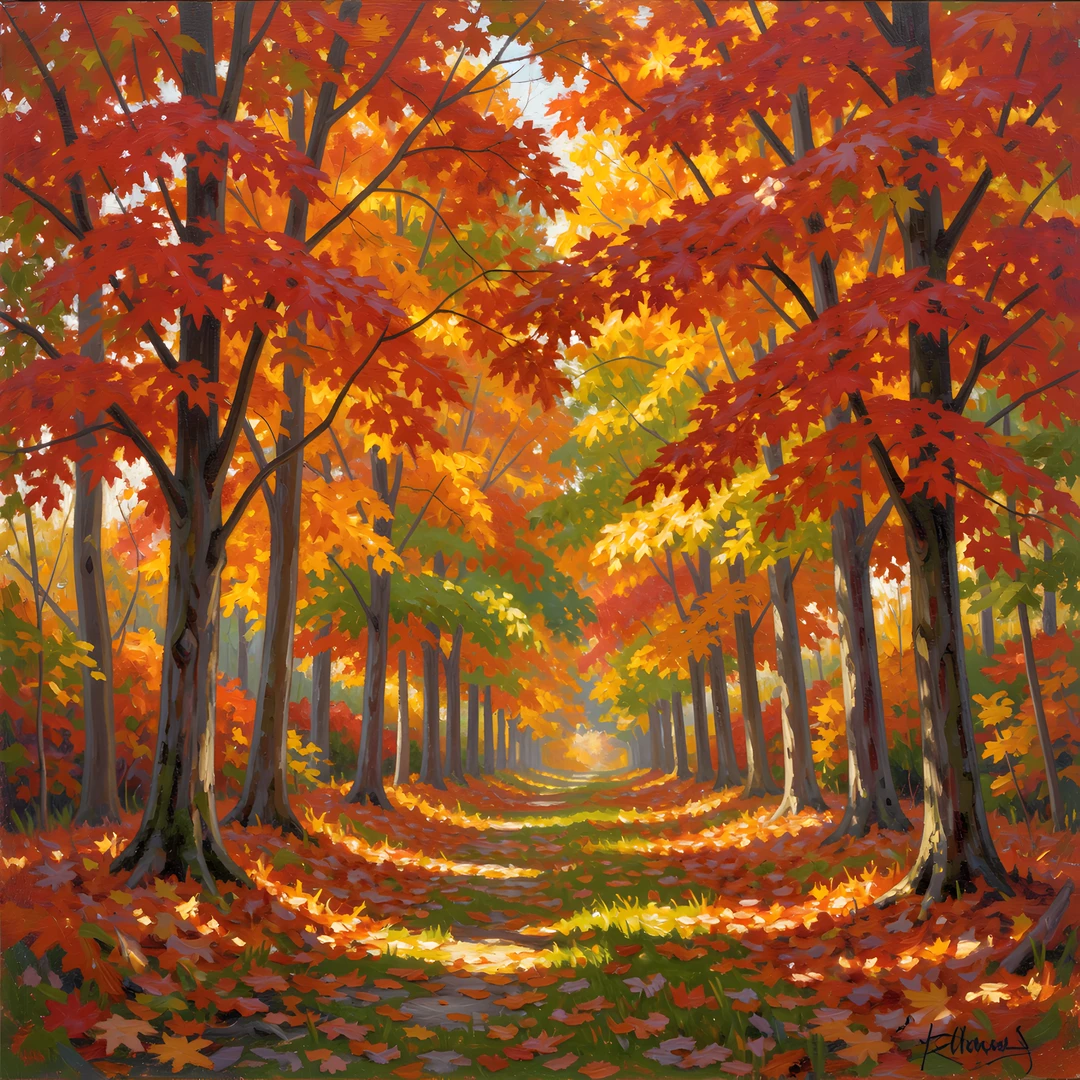 Golden Maple Grove