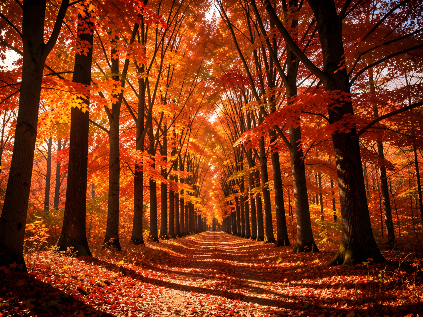 Golden Maple Grove