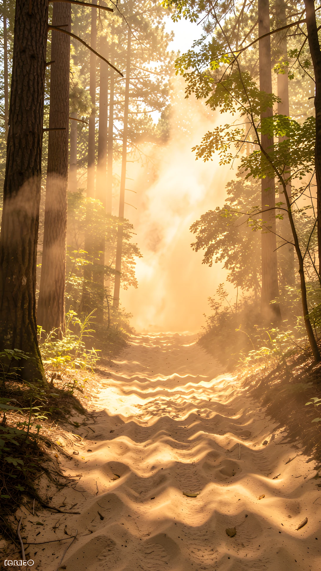 Dusty Forest Trail