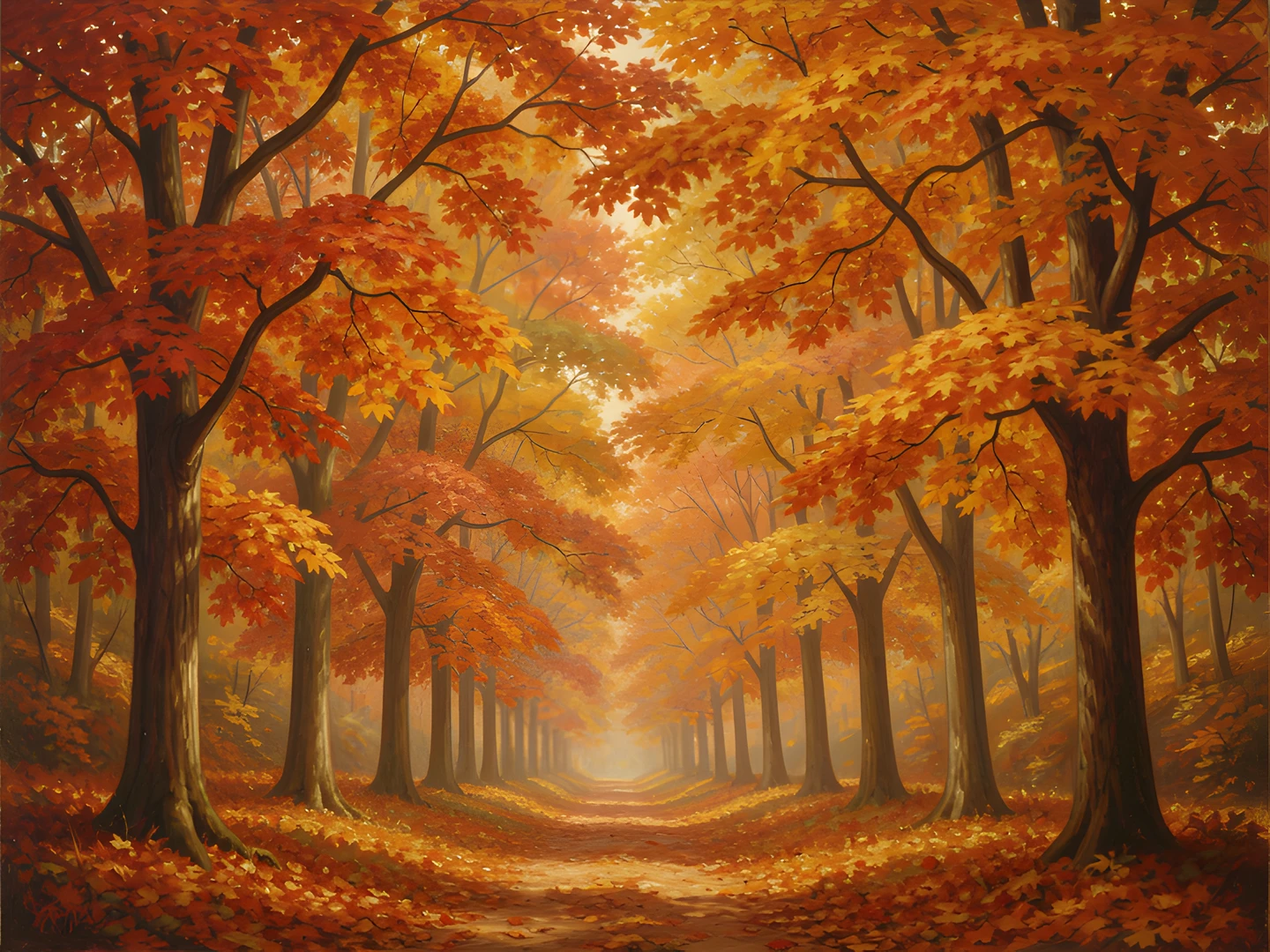 Golden Maple Grove