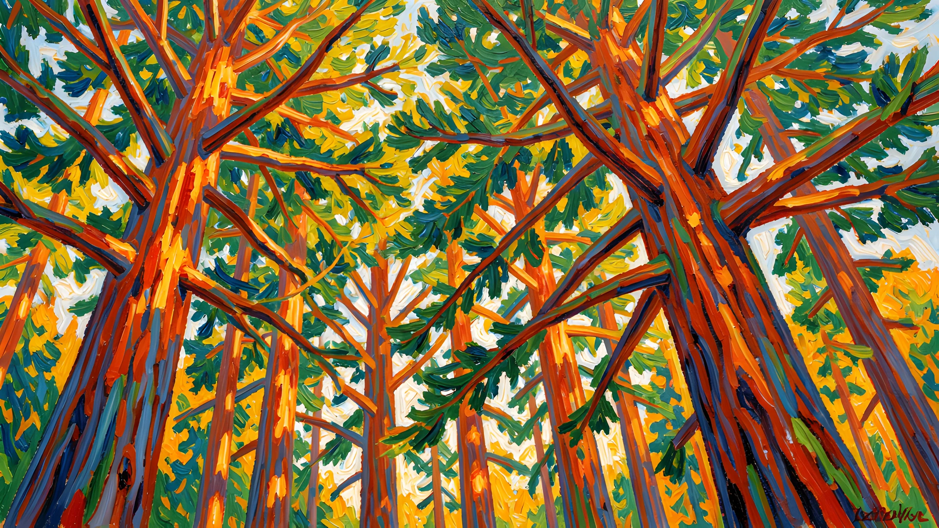 Impressionist Forest
