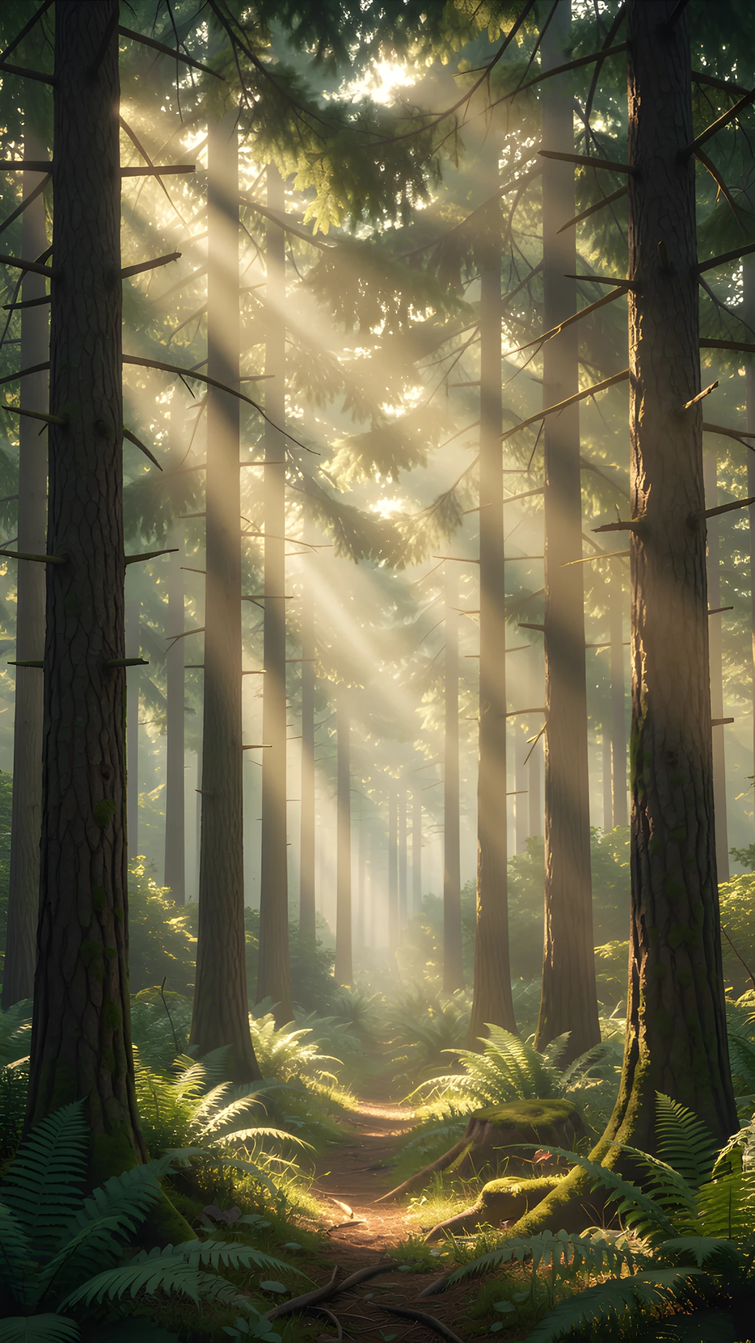 Mystic Pine Forest