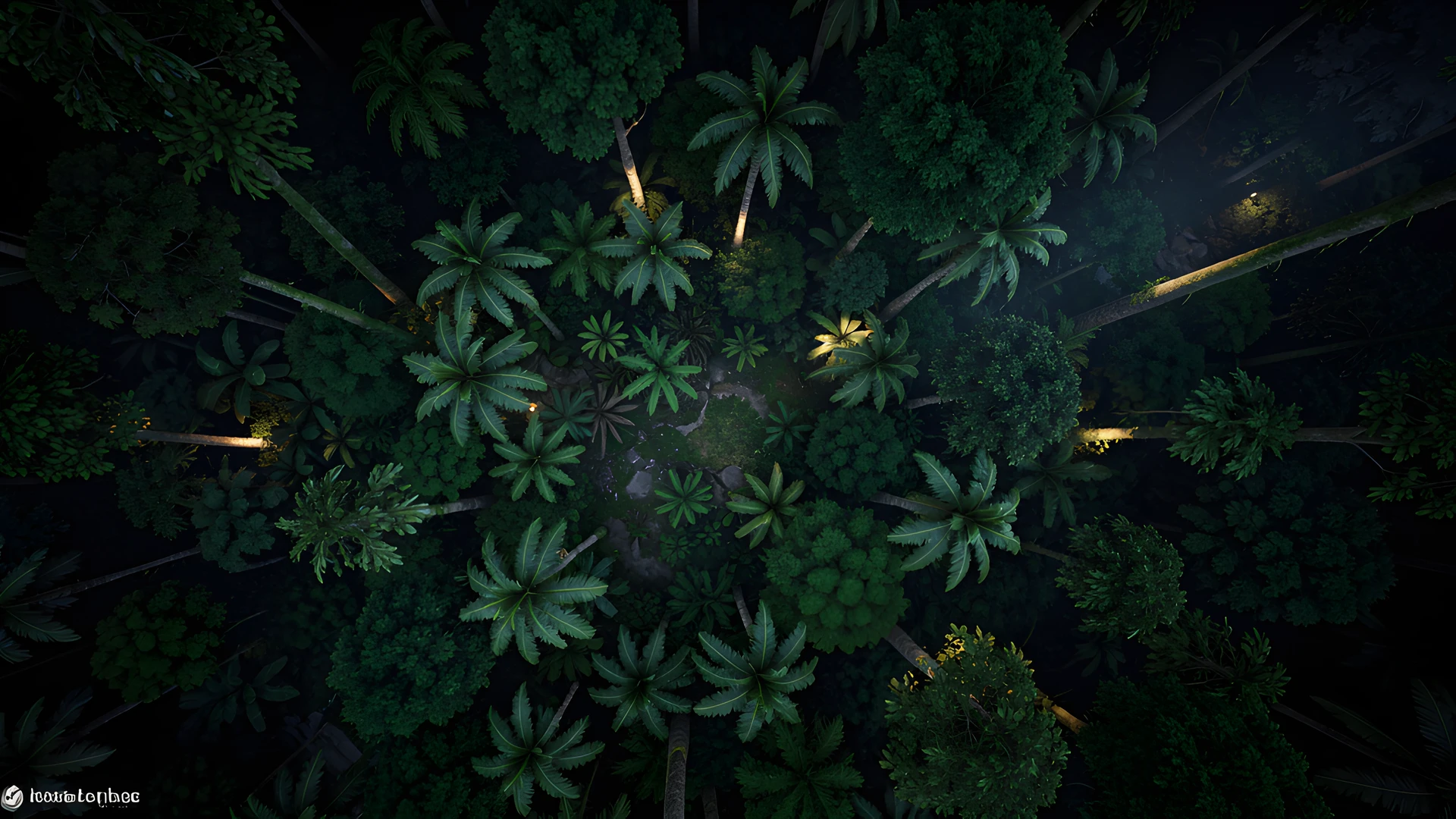 Moonlit Jungle Canopy