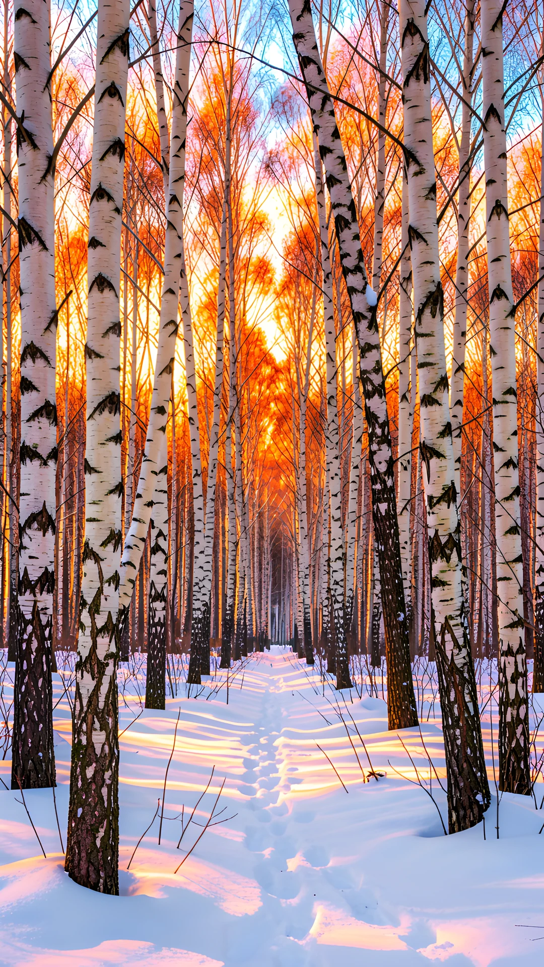 Forest Trellis Snowfall