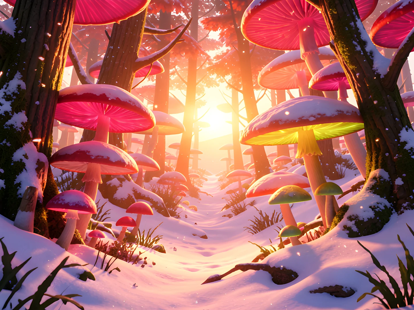 Forest Frost Glow