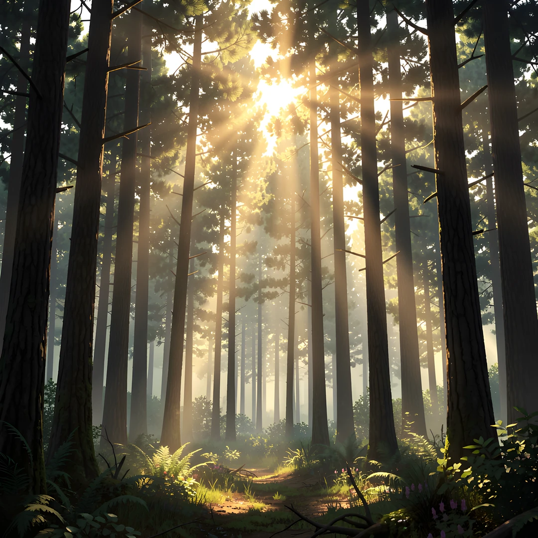 Mystic Pine Forest