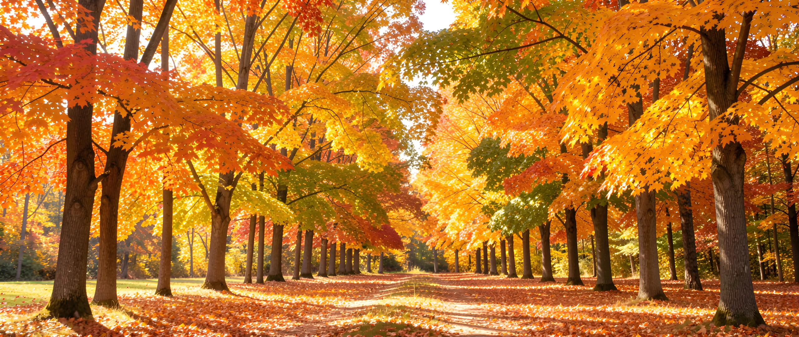 Golden Maple Leaves